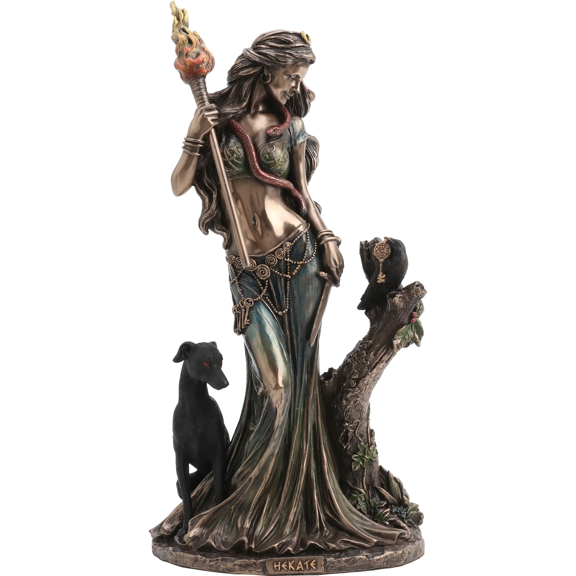 Εκάτη ( ) – Άγαλμα με μπρονζέ φινίρισμα Veronese Design, 34 cm