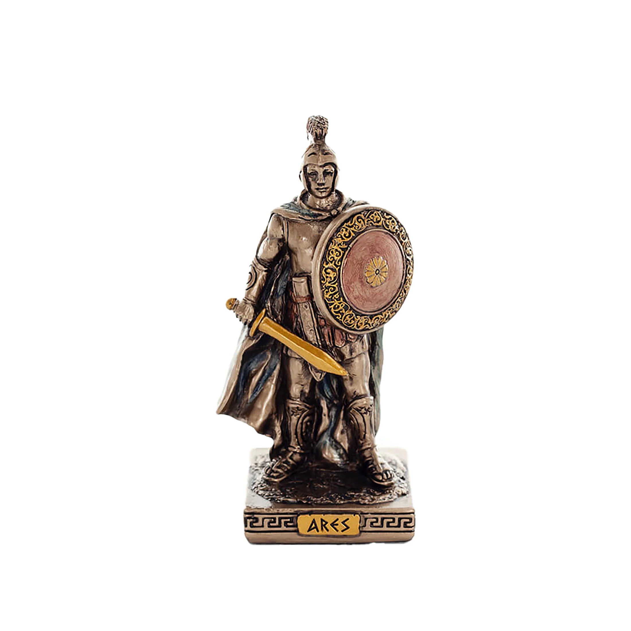 Άρης – Άγαλμα με μπρονζέ φινίρισμα Veronese Design, 8 cm