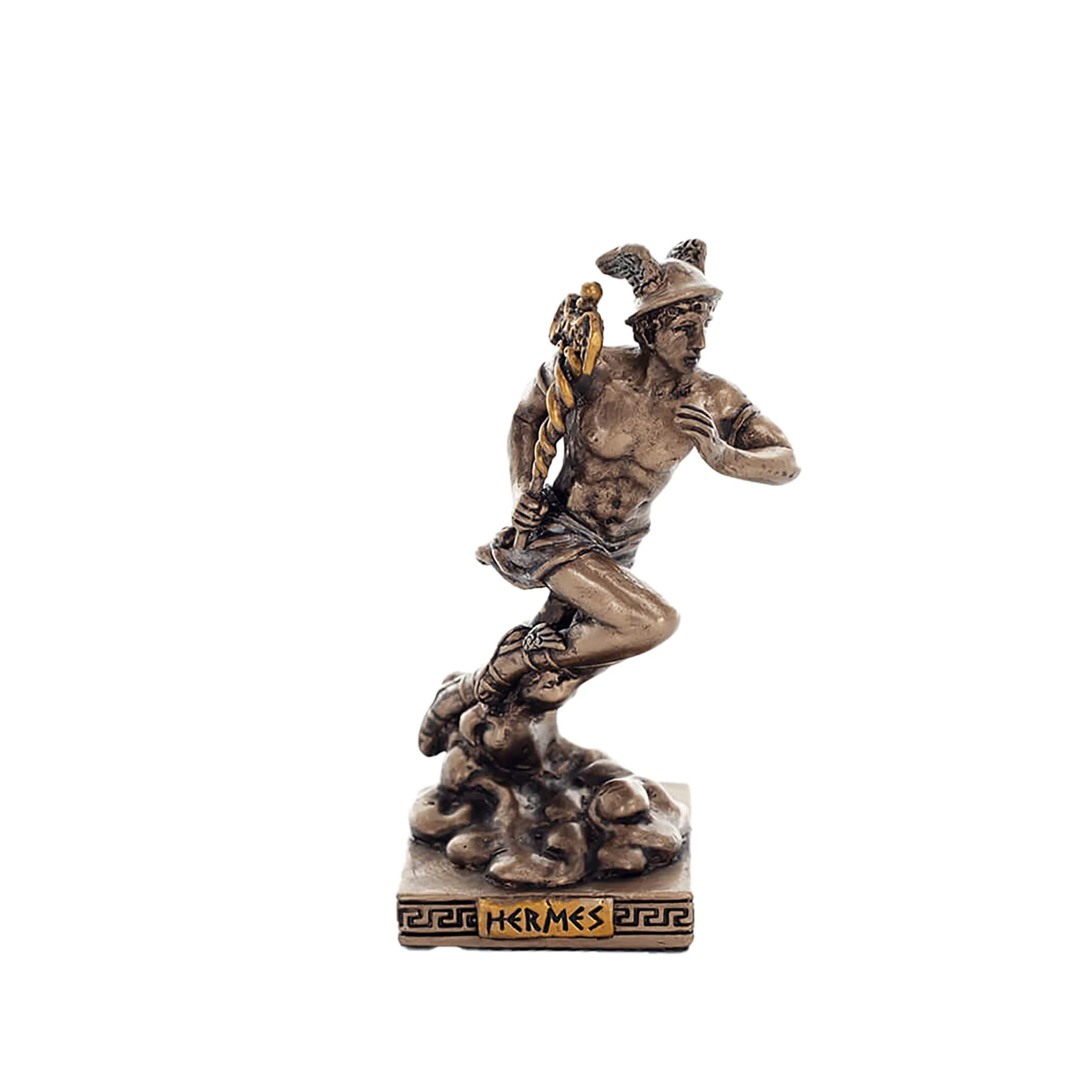 Ερμής – Άγαλμα με μπρονζέ φινίρισμα Veronese Design, 8,9 cm