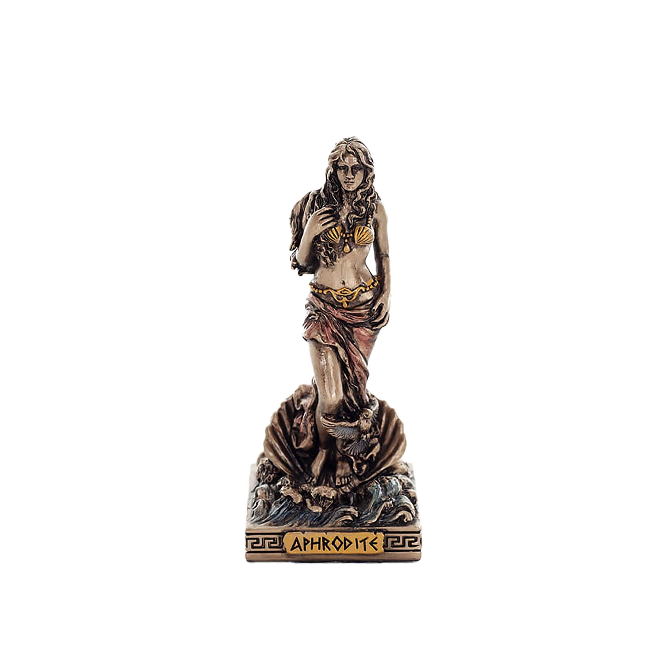 Αφροδίτη — Άγαλμα με μπρονζέ φινίρισμα Veronese Design, 8,7 cm