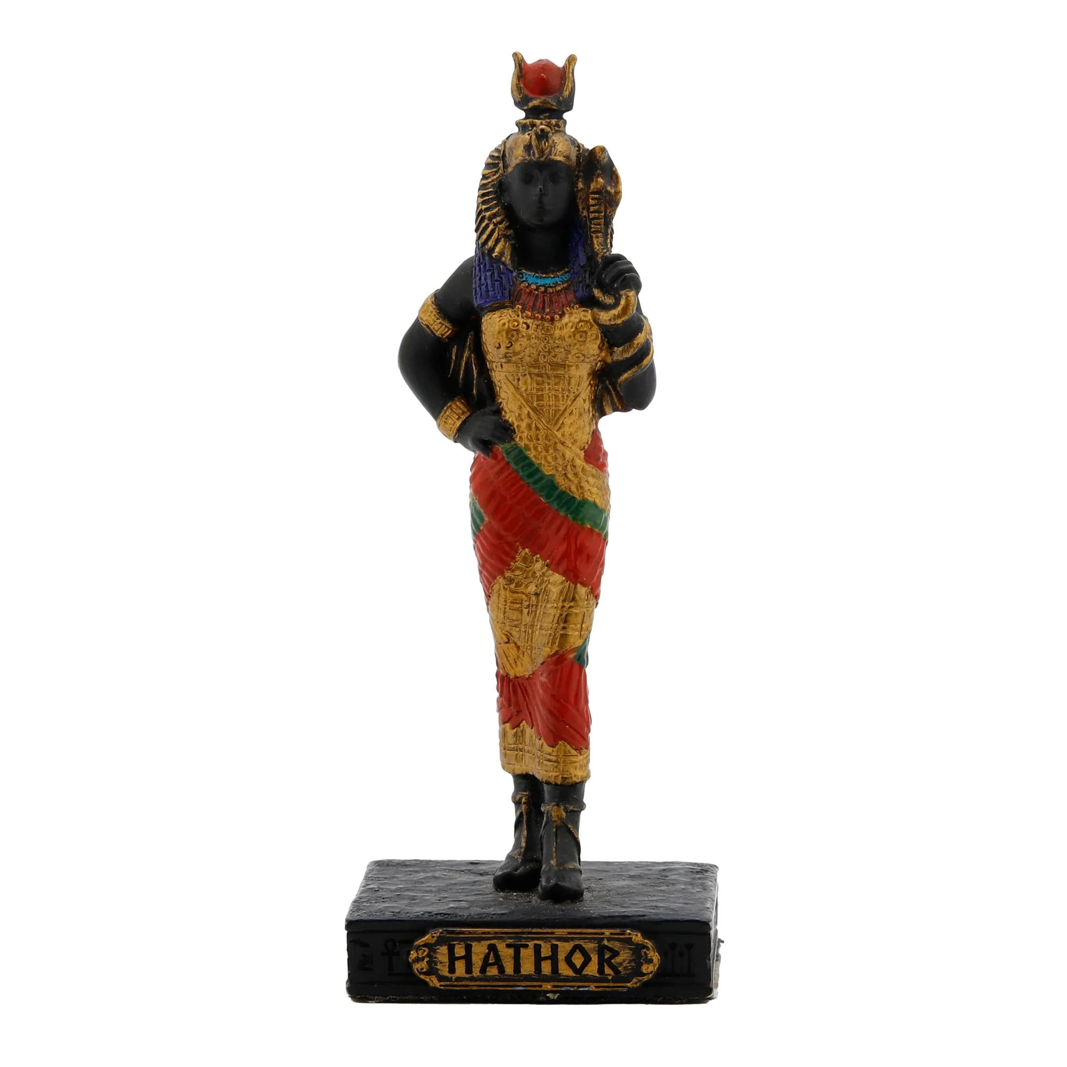 Αθώρ Αιγυπτιακή Θεά – Άγαλμα από ρητίνη Veronese Design, 8,5 cm