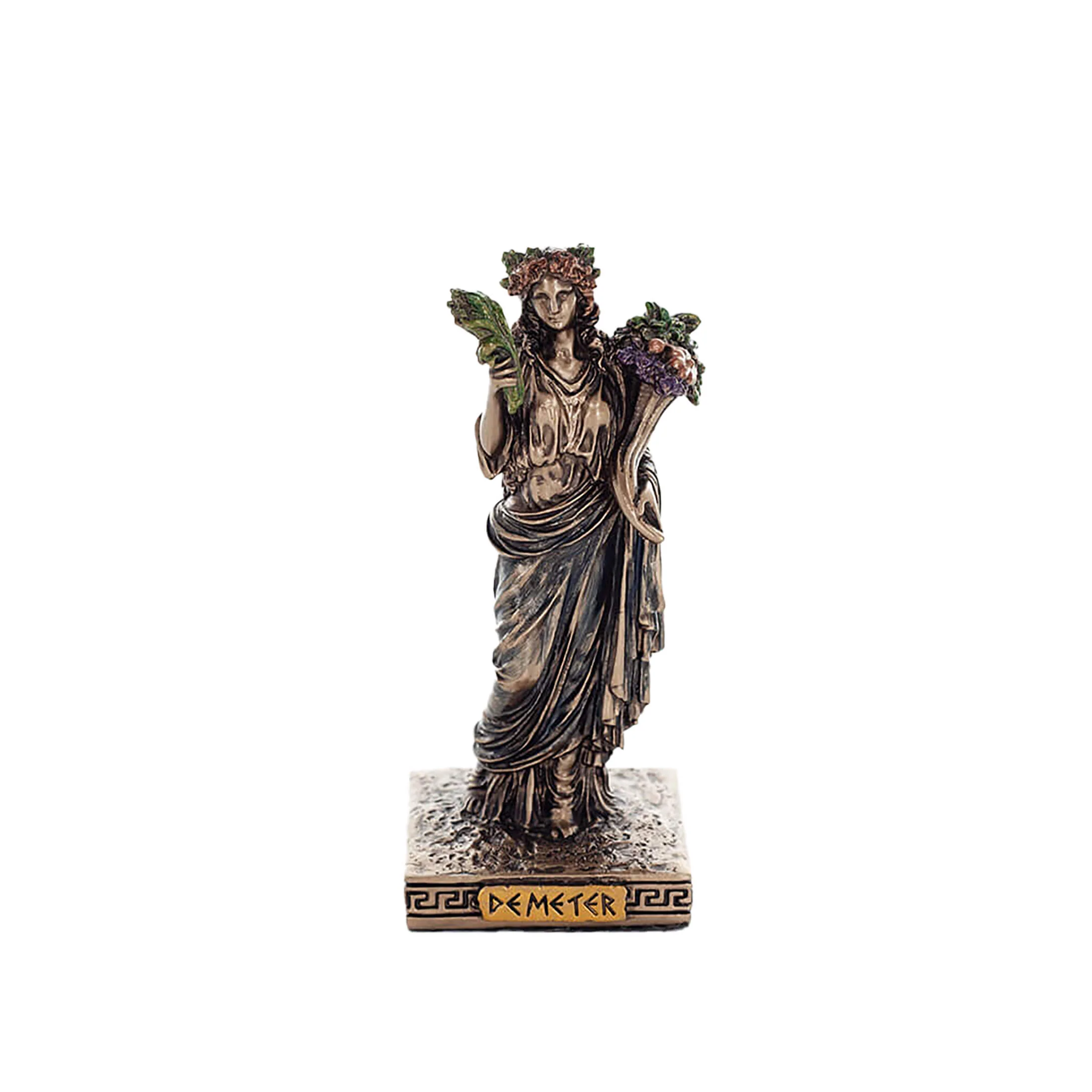 Δήμητρα – Άγαλμα με μπρονζέ φινίρισμα Veronese Design, 9 cm