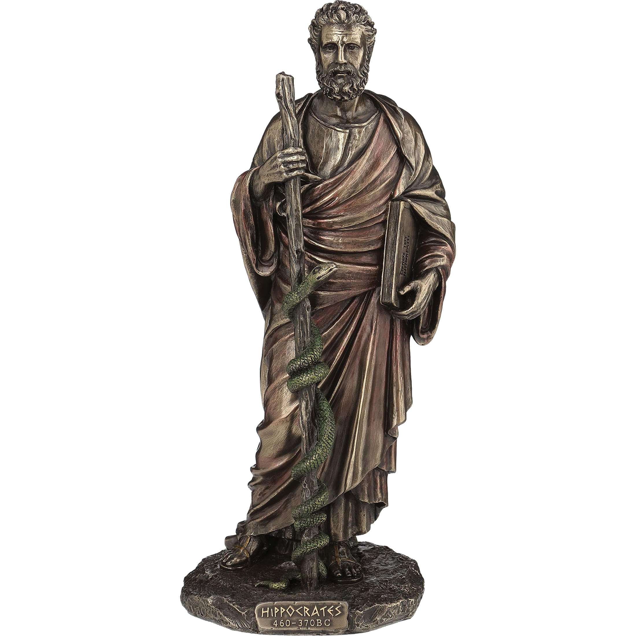 Ιπποκράτης – Άγαλμα με μπρονζέ φινίρισμα Veronese Design, 26,5 cm