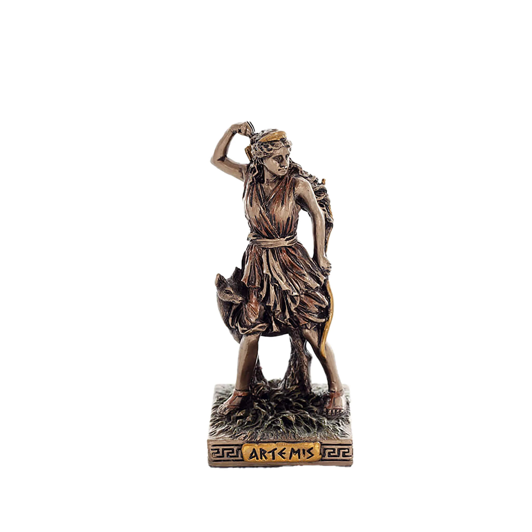 Άρτεμις – Άγαλμα με μπρονζέ φινίρισμα Veronese Design, 8,7 cm