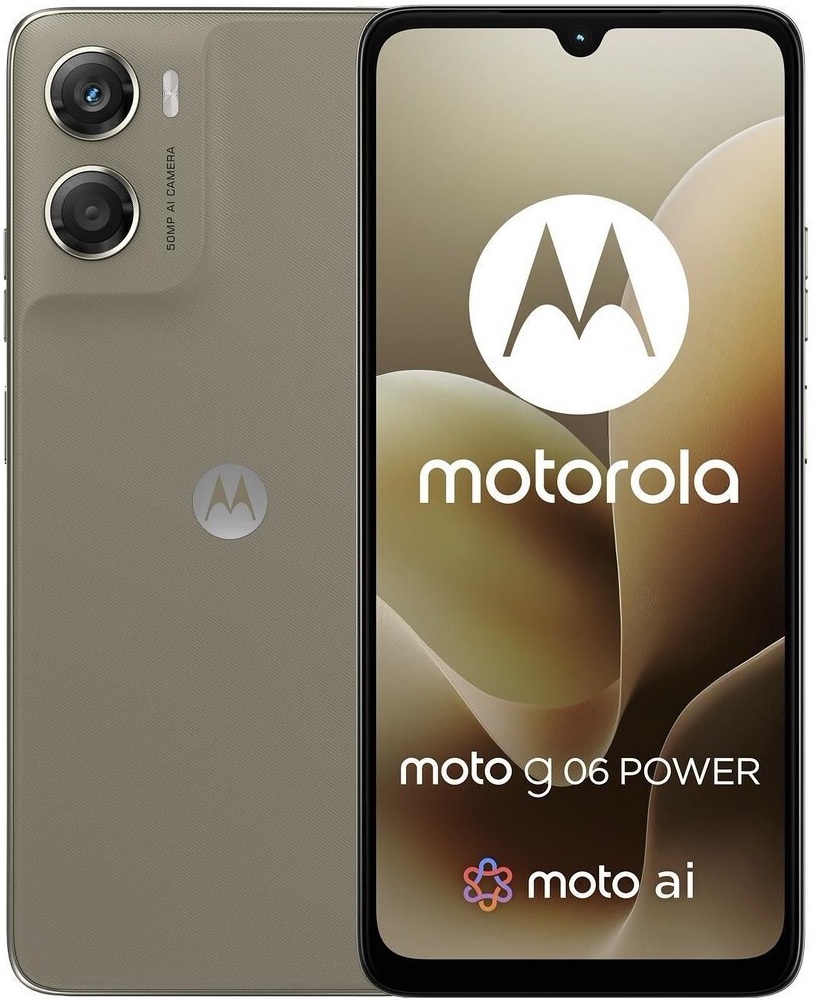 MOTOROLA MOTO G06 POWER 64GB ROM/4GB RAM PANTONE LAUREL OAK (KHAKI) EU