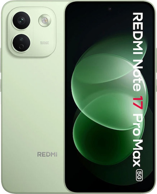 XIAOMI REDMI NOTE 17 PRO MAX 5G 512GB ROM/8GB RAM GREEN EU
