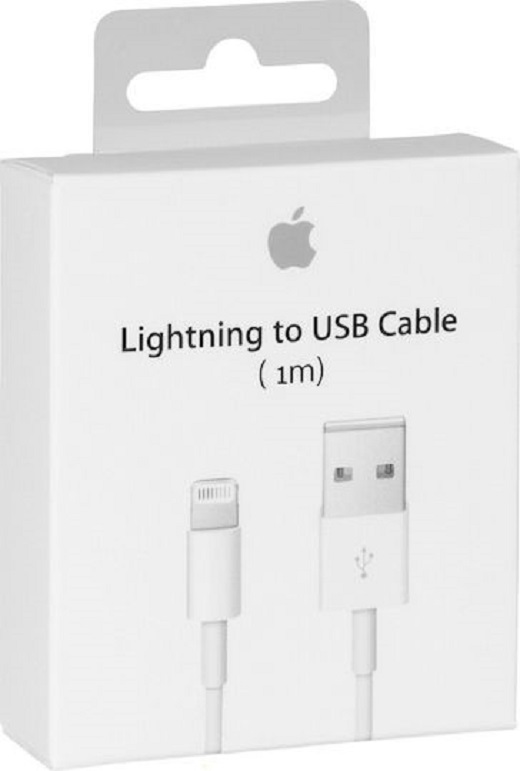 APPLE USB TO LIGHTNING CABLE (1M) WHITE EU