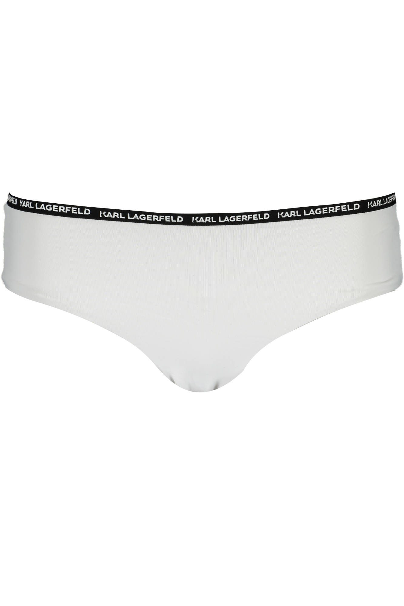 Μαγιό Karl Lagerfeld Beachwear για γυναίκες – Λευκό