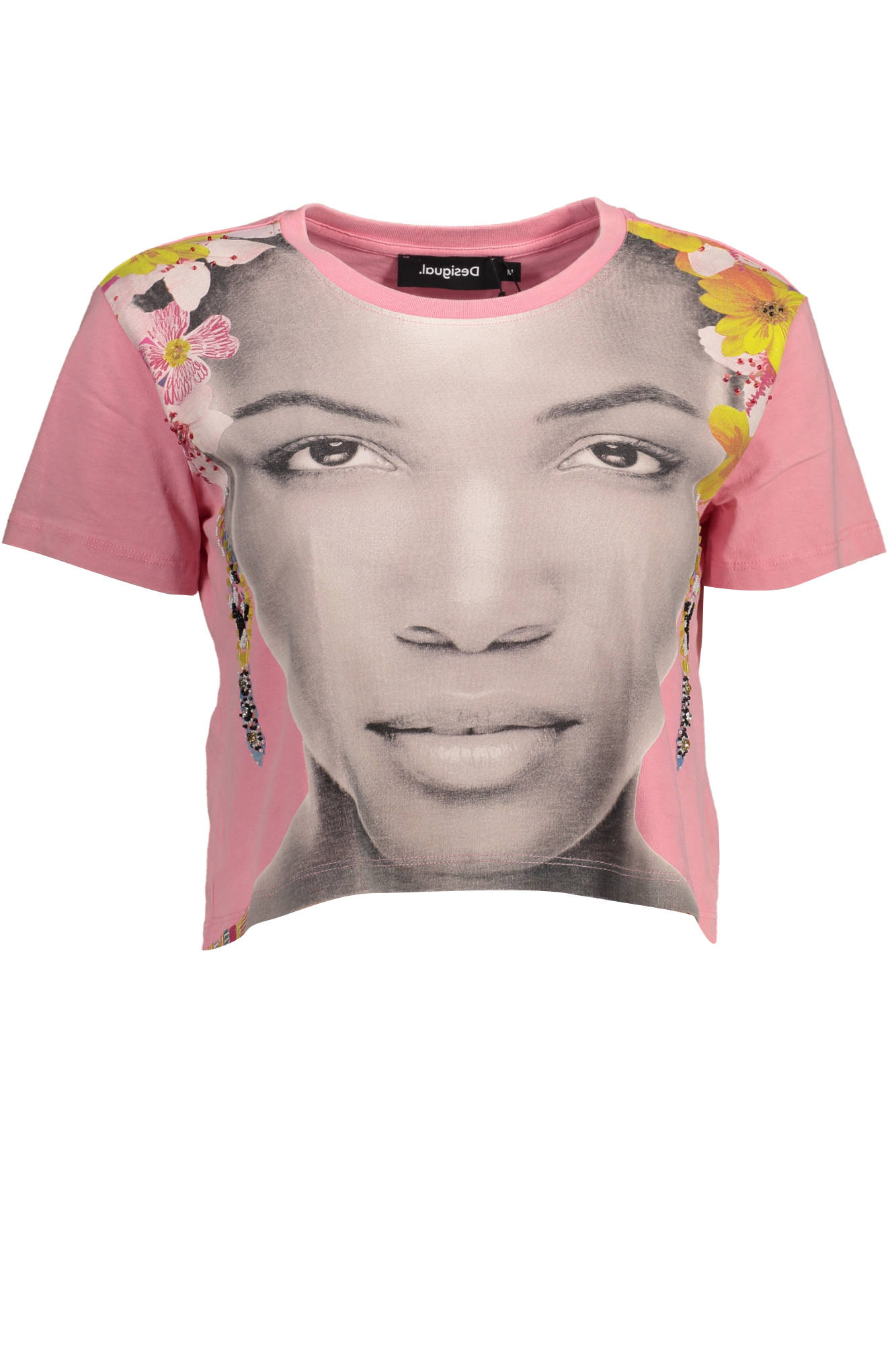 T-shirt DESIGUAL για γυναίκες – Ροζ