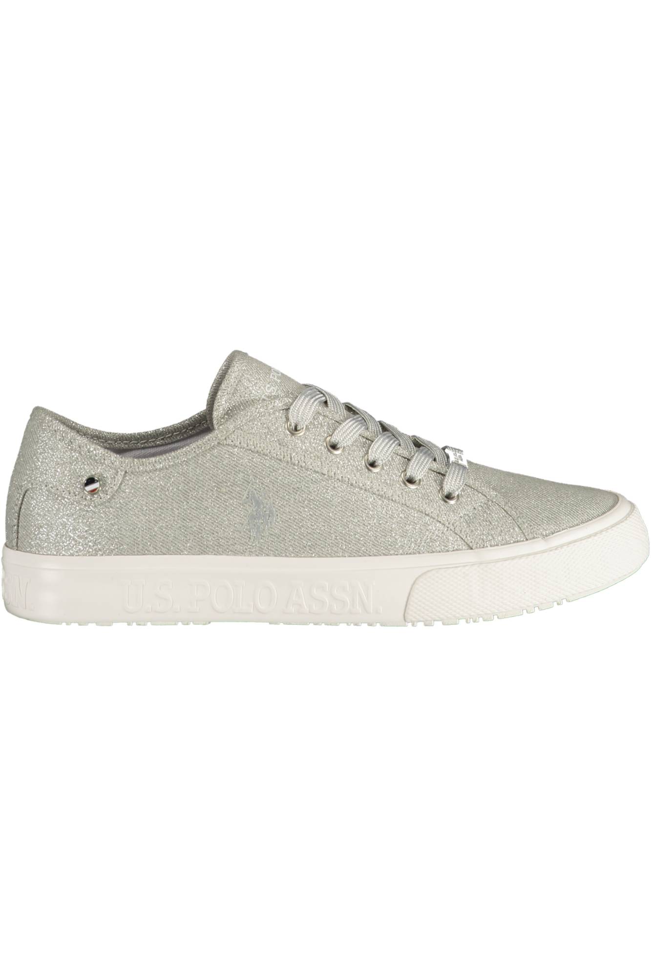 Sneakers U.S. POLO ASSN. για γυναίκες – Ασημί