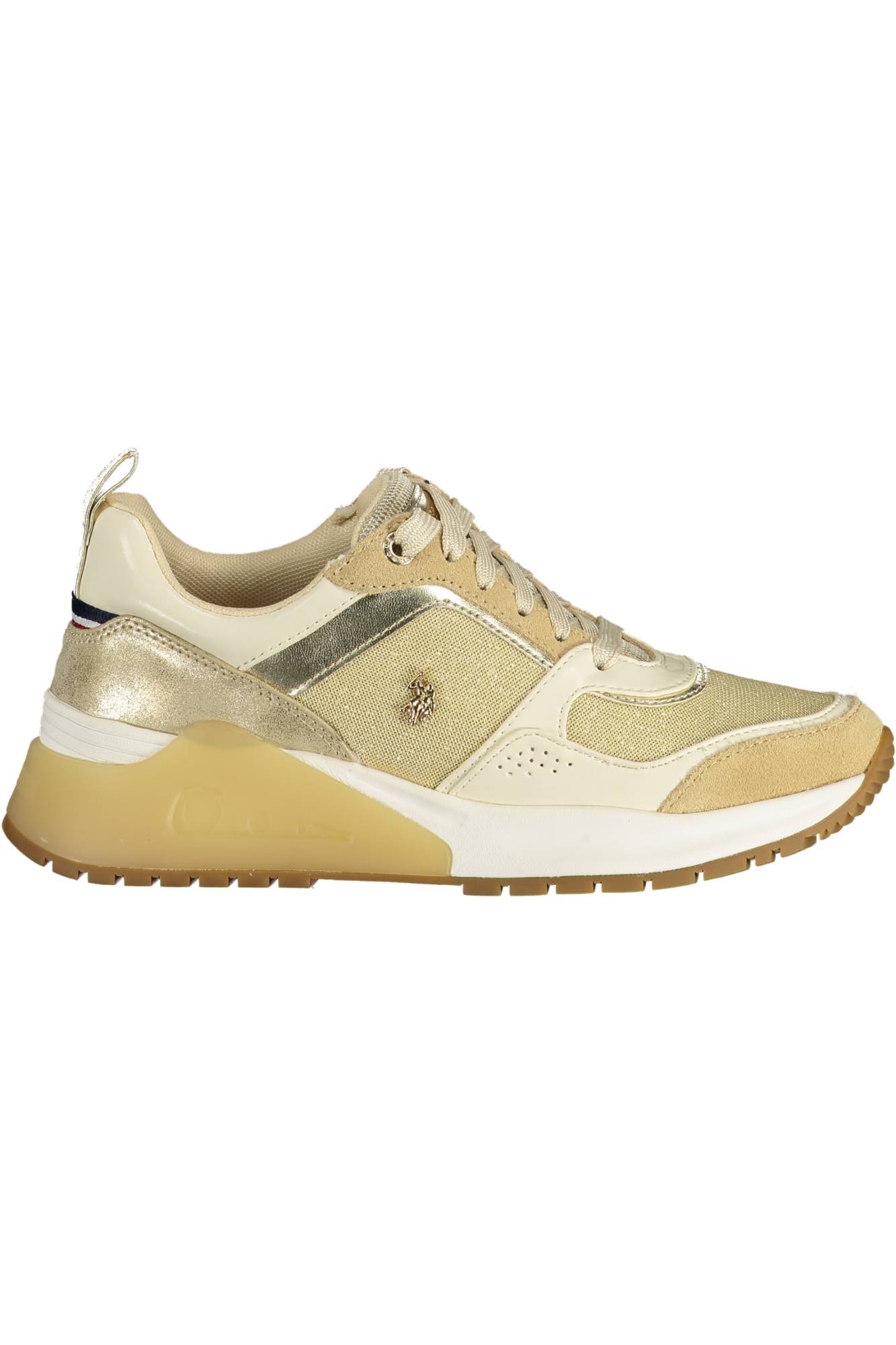 Sneakers U.S. POLO ASSN. για γυναίκες – Χρυσό