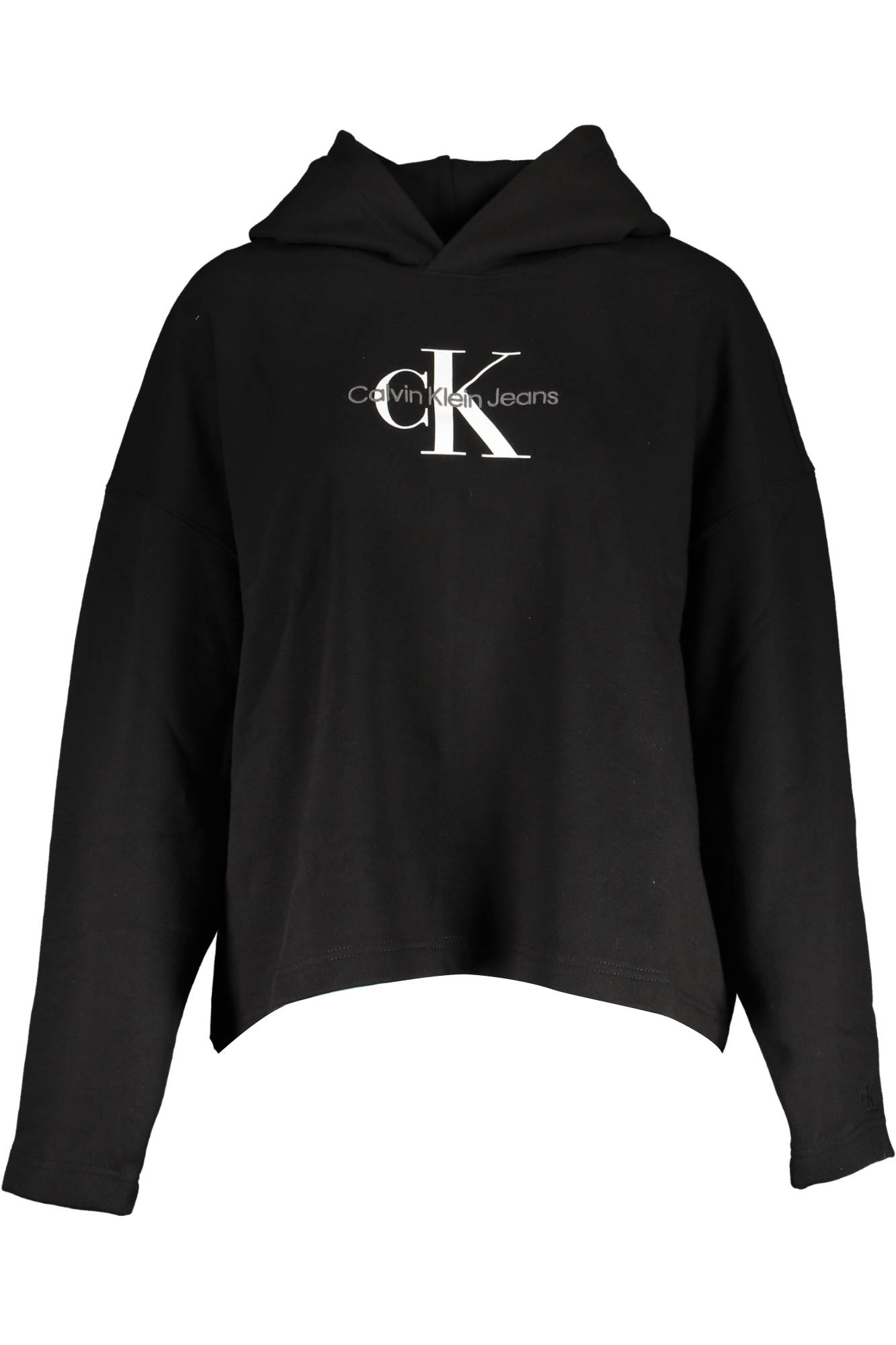 Φούτερ με κουκούλα CALVIN KLEIN για γυναίκες – Μαύρο