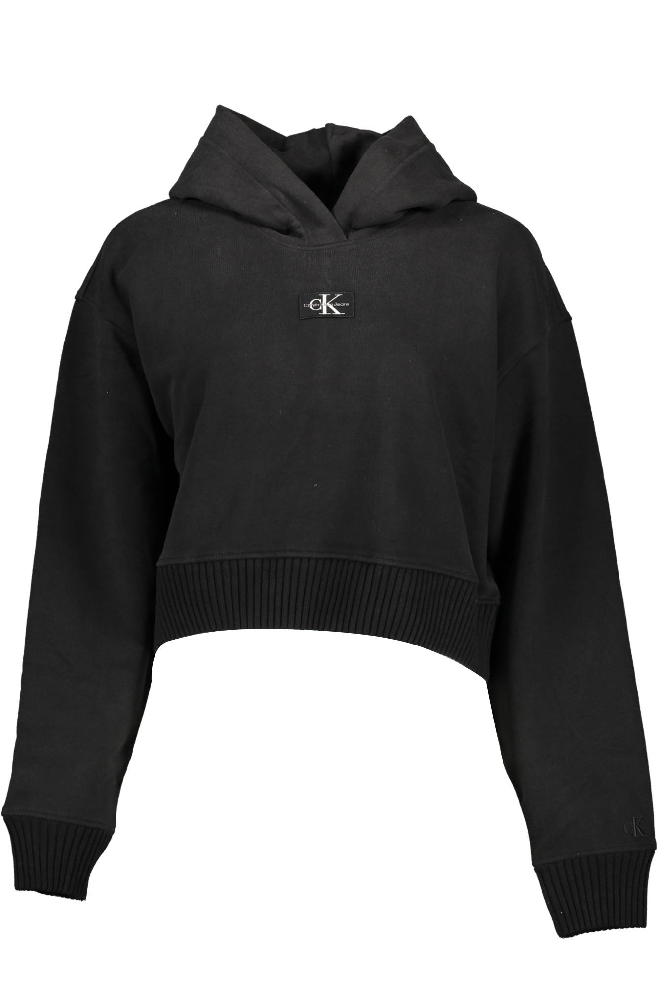 Φούτερ με κουκούλα CALVIN KLEIN για γυναίκες – Μαύρο