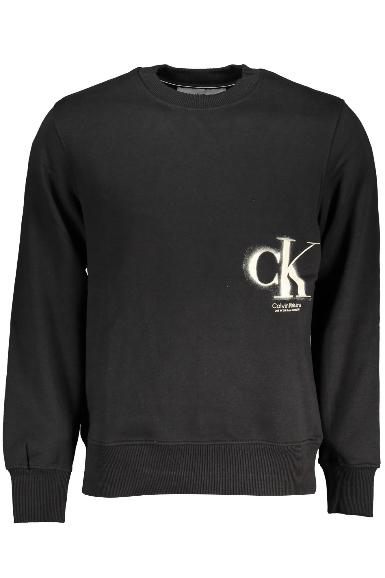 Φούτερ με κουκούλα CALVIN KLEIN για άνδρες – Μαύρο