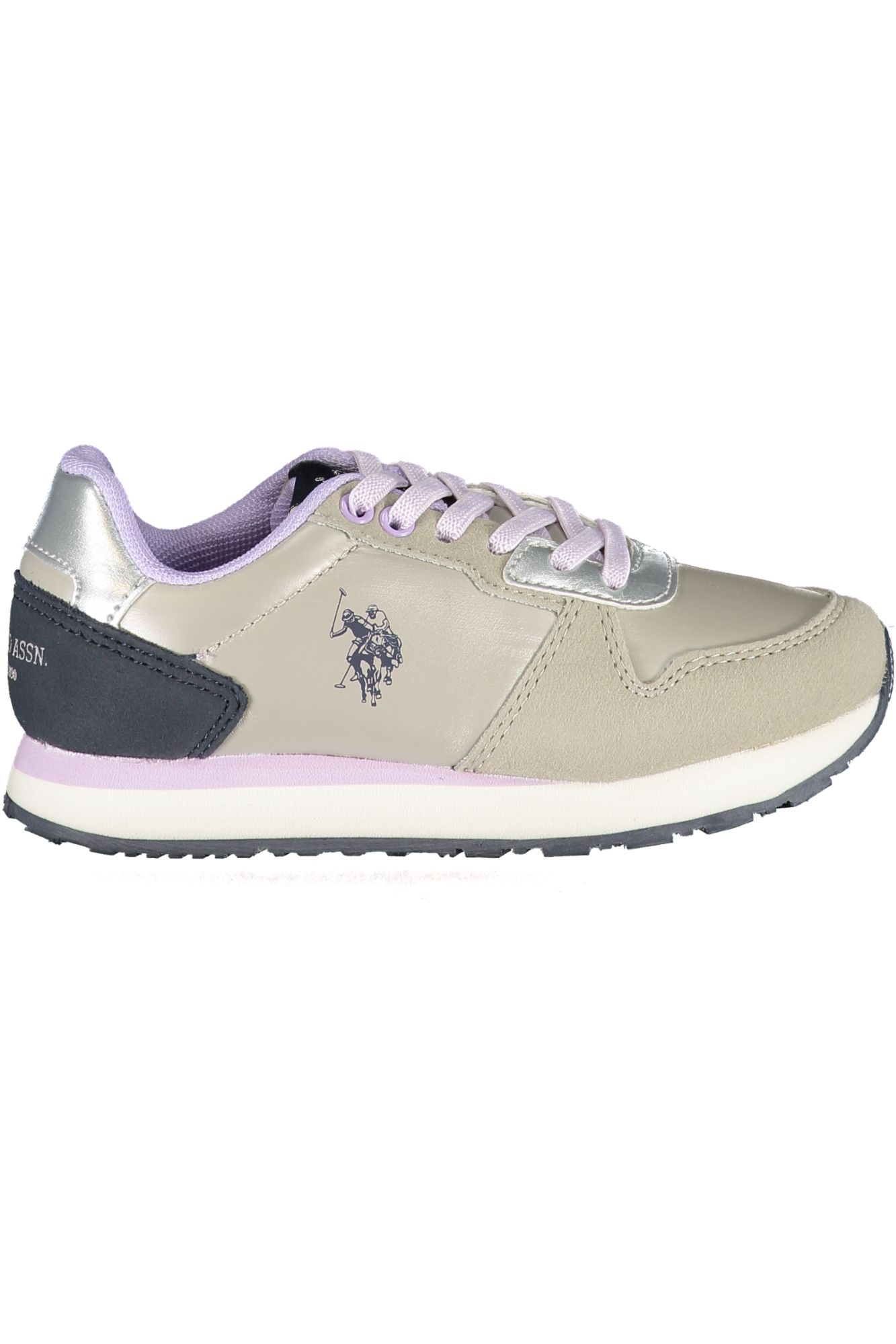 Sneakers U.S. POLO ASSN. για αγόρια – Ασημί