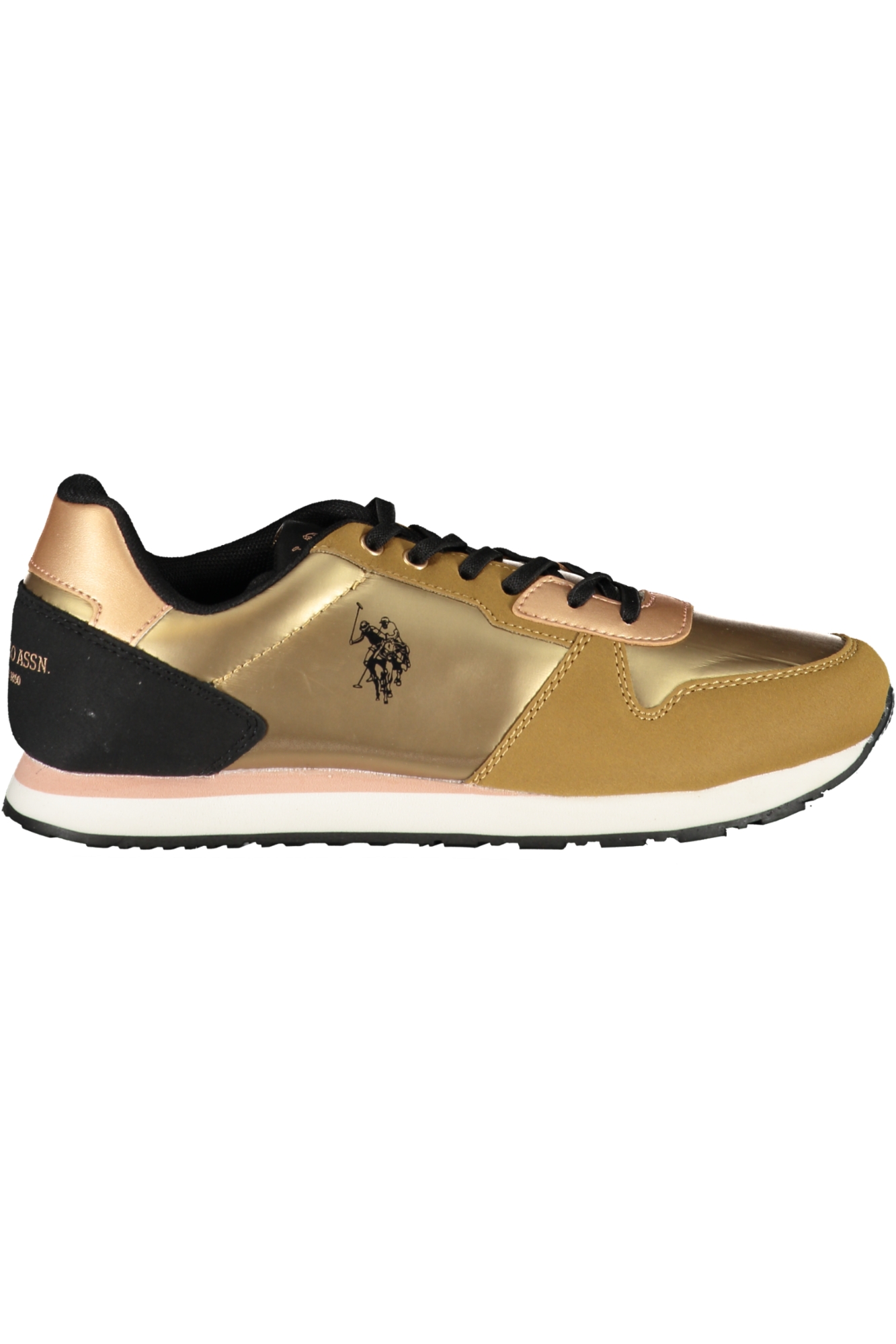 Sneakers U.S. POLO ASSN. για γυναίκες – Χρυσό