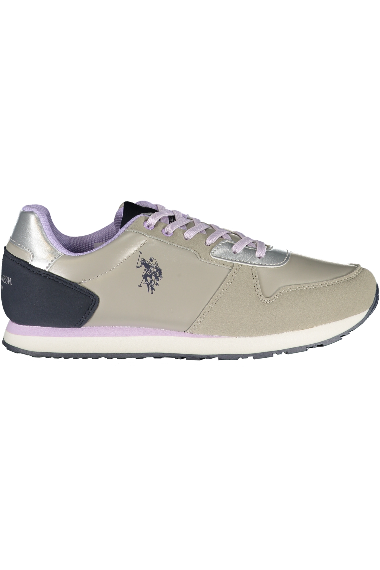 Sneakers U.S. POLO ASSN. για γυναίκες – Ασημί