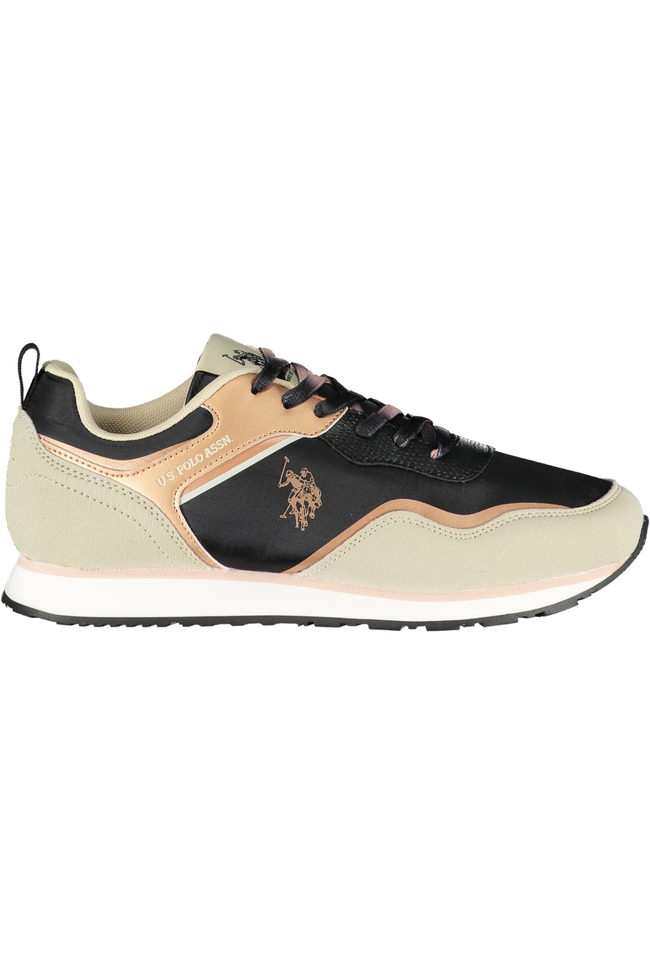Sneakers U.S. POLO ASSN. για γυναίκες – Μαύρο