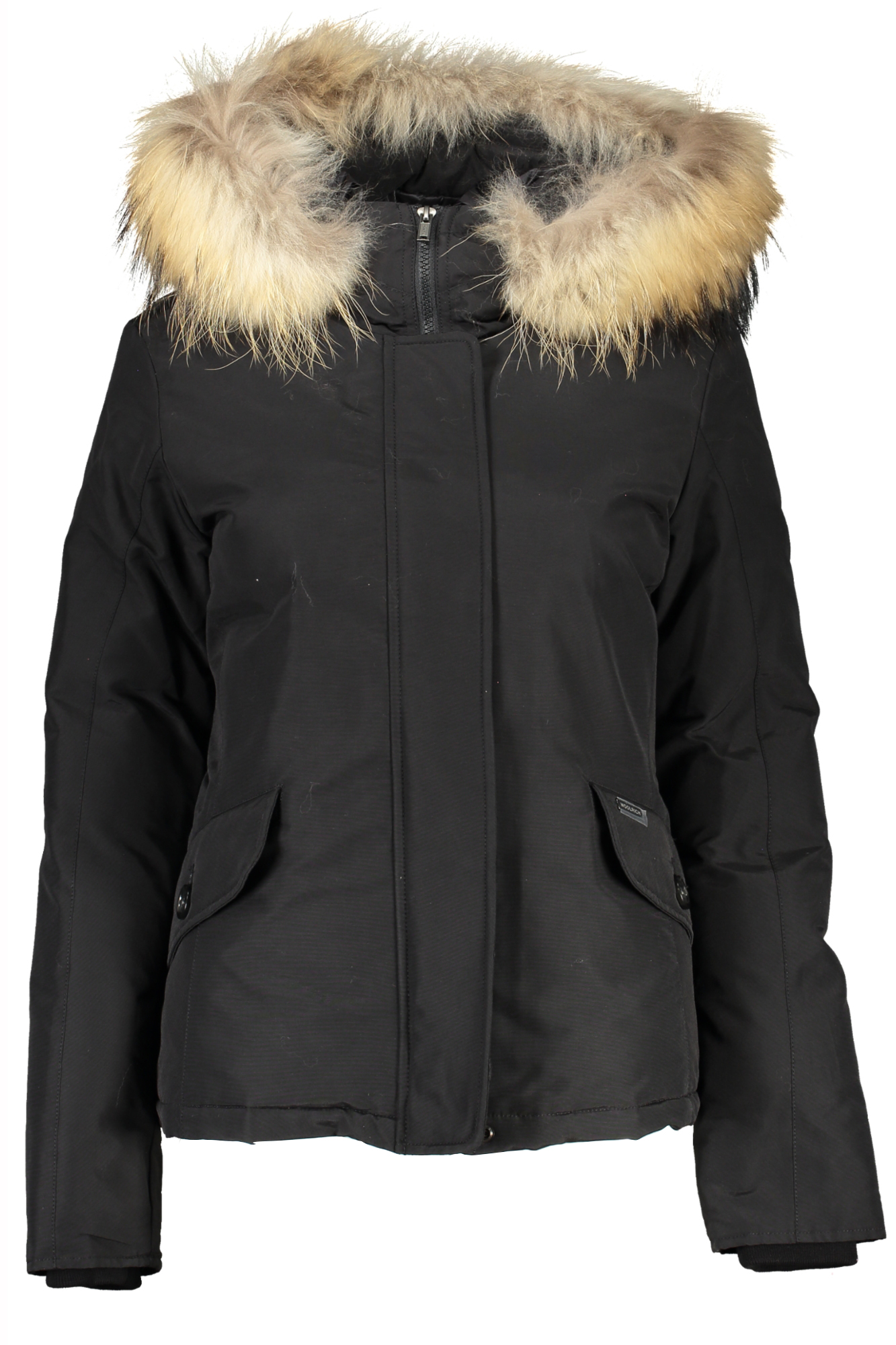 Μπουφάν WOOLRICH για γυναίκες – Μαύρο