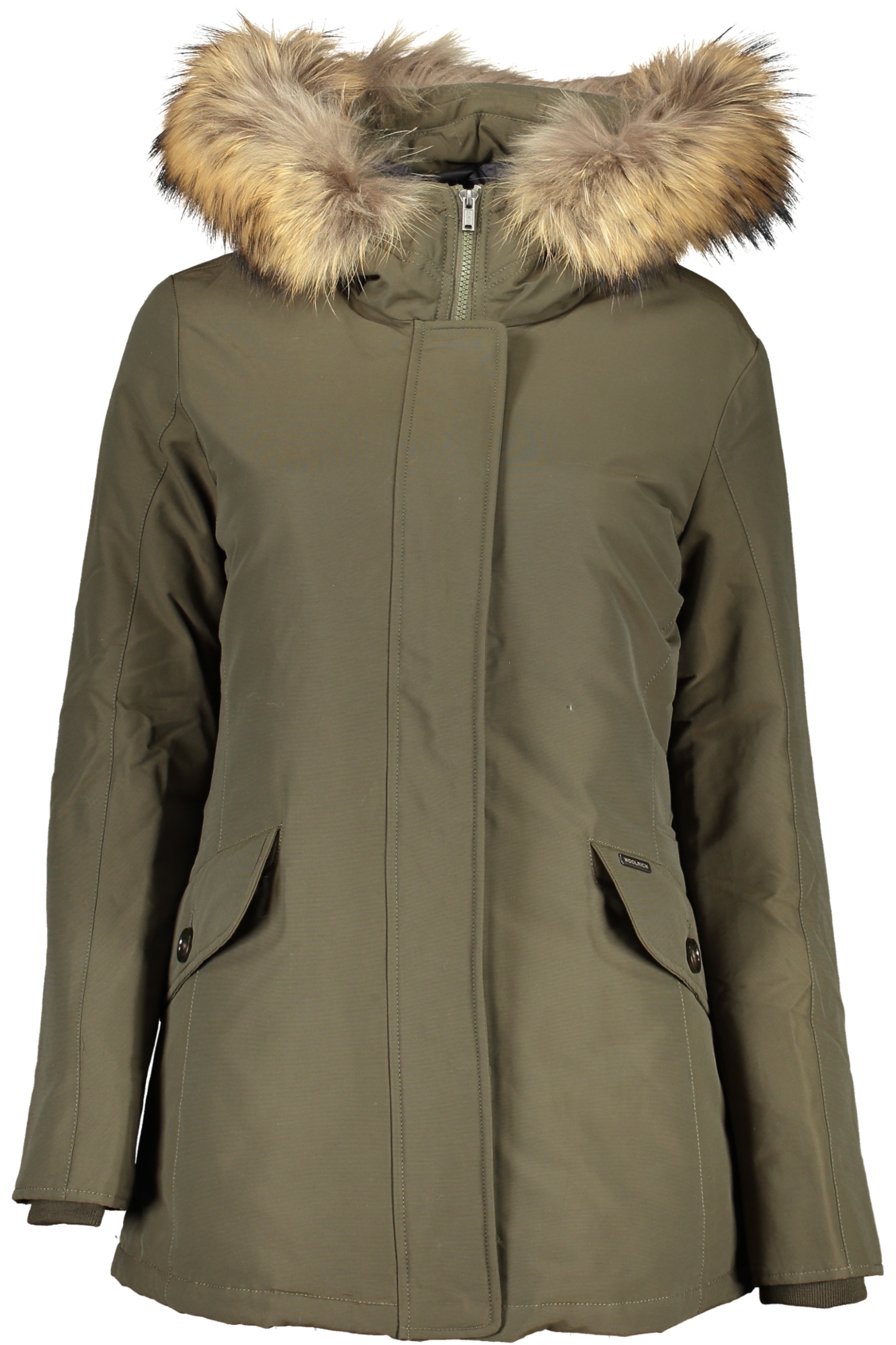 Μπουφάν WOOLRICH για γυναίκες – Πράσινο