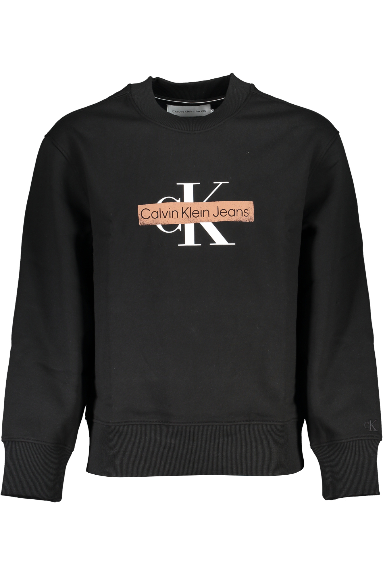 Φούτερ με κουκούλα CALVIN KLEIN για άνδρες – Μαύρο