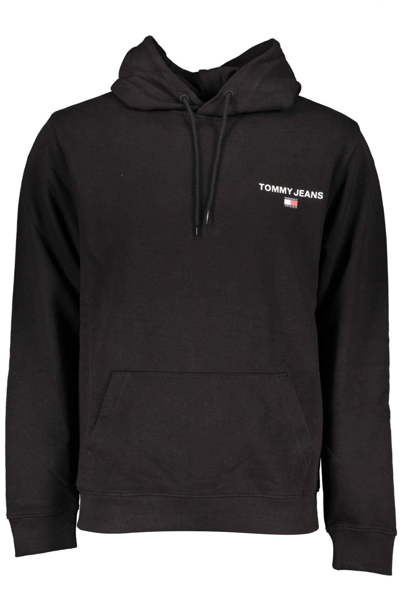 Φούτερ με κουκούλα Tommy Hilfiger για άνδρες – Μαύρο