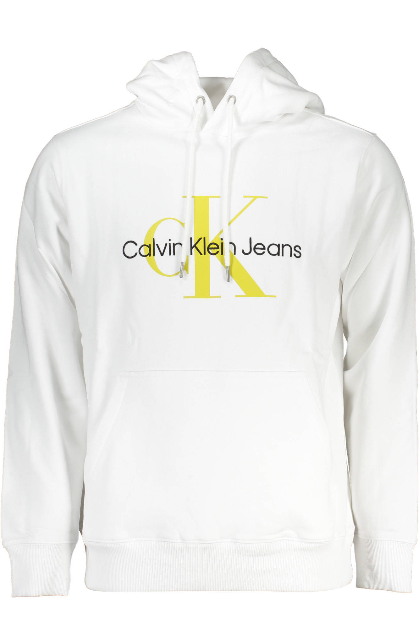 Φούτερ με κουκούλα Calvin Klein για άνδρες – Λευκό