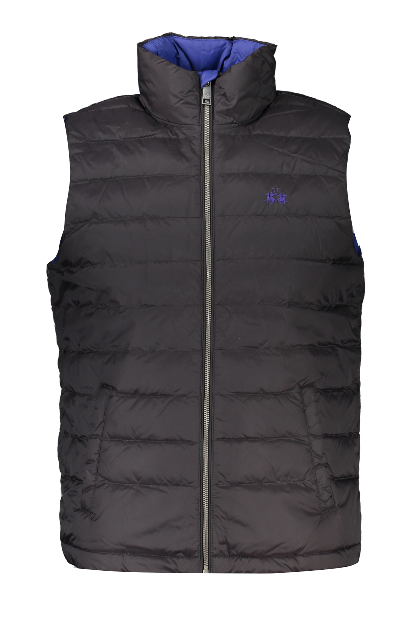 Αμάνικο μπουφάν LA Martina για άνδρες – Μαύρο