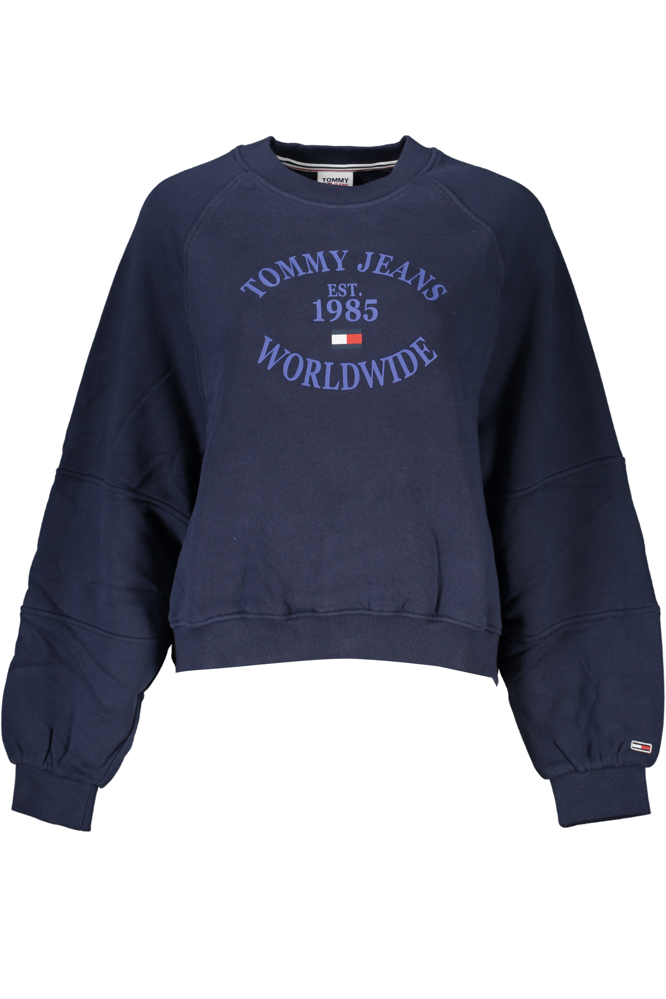 Φούτερ με κουκούλα Tommy Hilfiger για γυναίκες – Μπλε