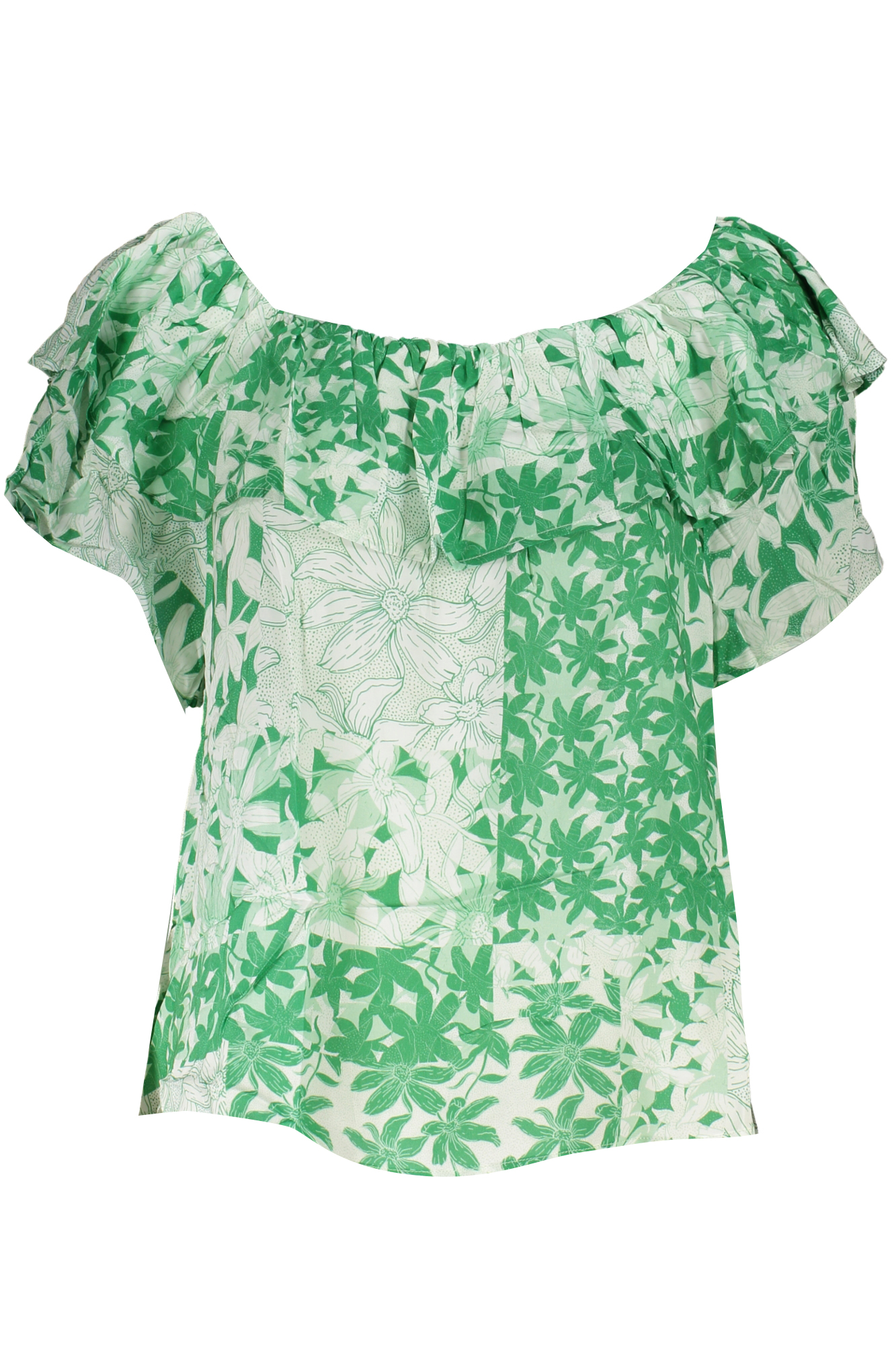 T-shirt DESIGUAL για γυναίκες – Πράσινο