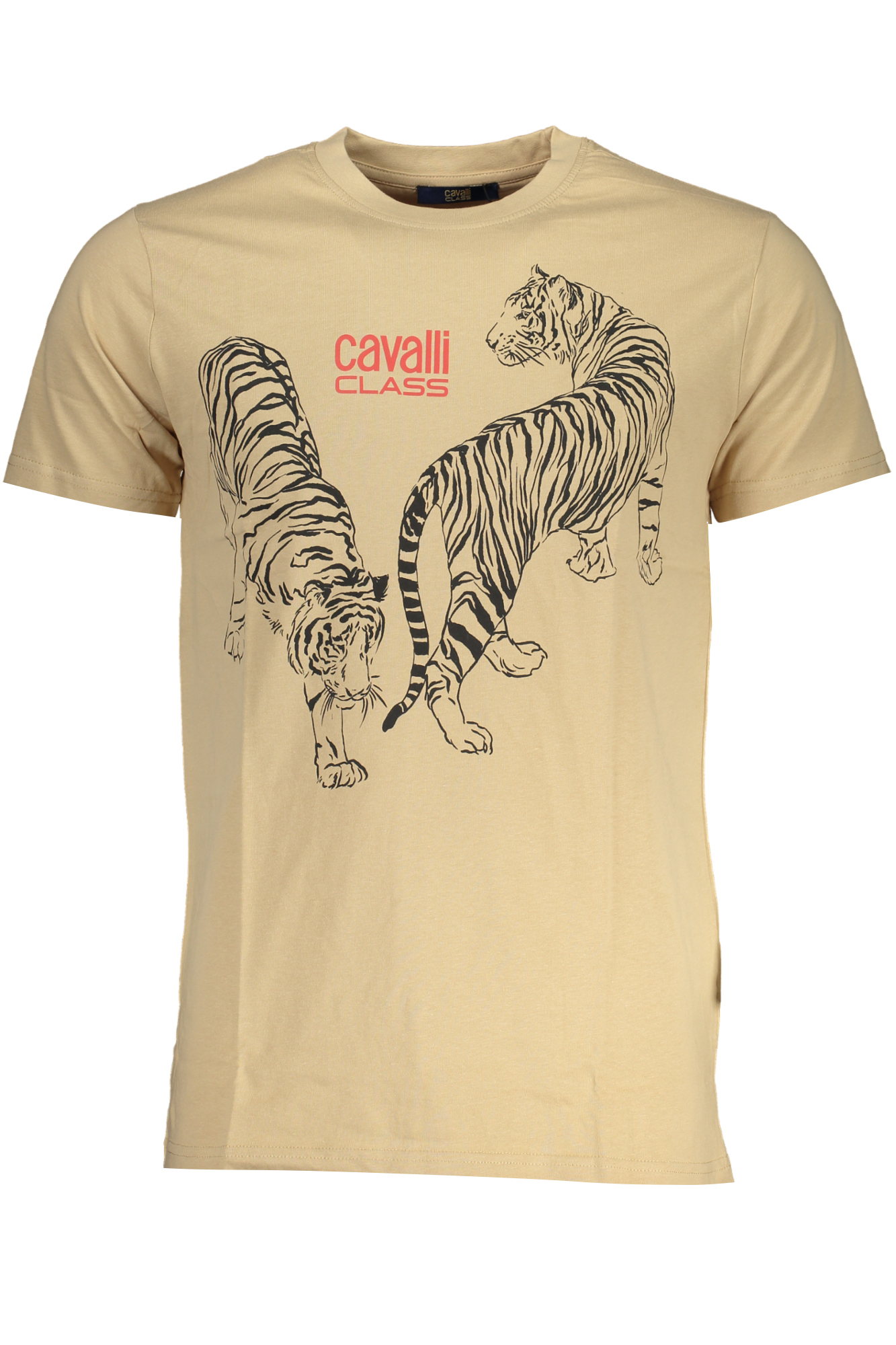 T-shirt CAVALLI CLASS για άνδρες – Μπεζ