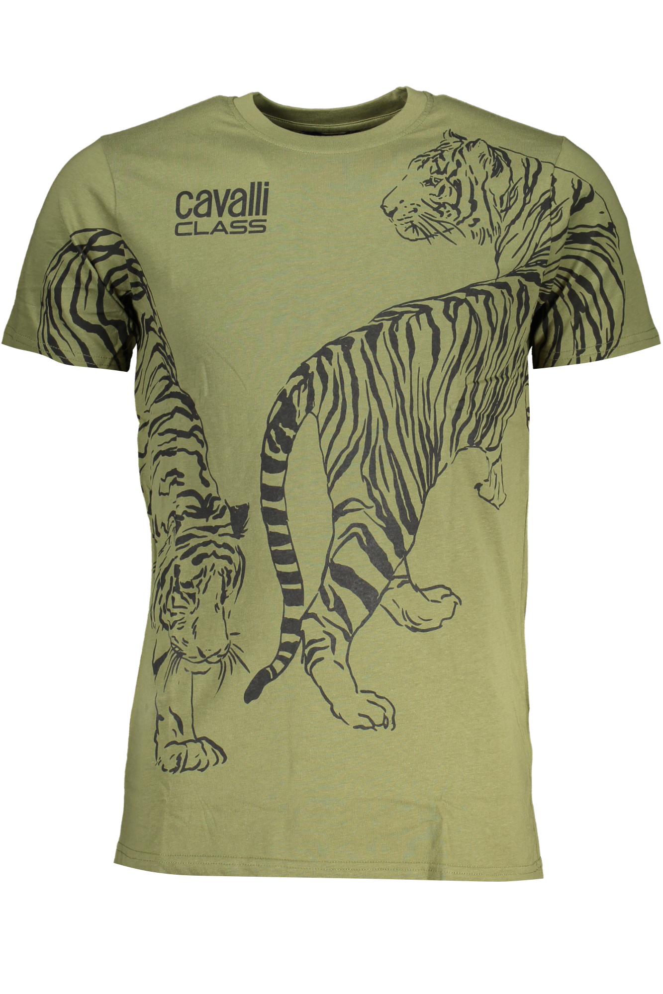 T-shirt CAVALLI CLASS για άνδρες – Πράσινο