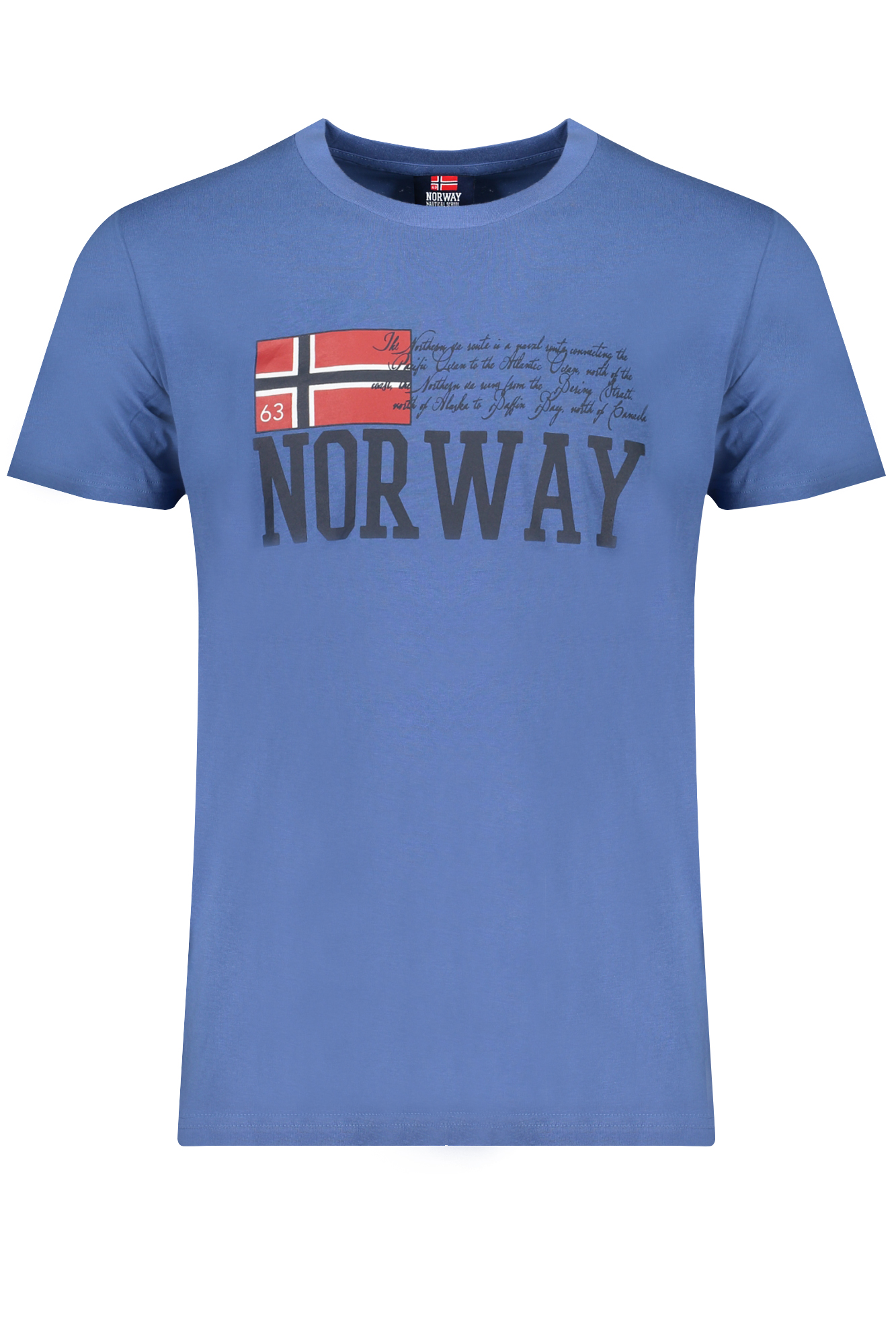 T-shirt NORWAY 1963 για άνδρες – Μπλε