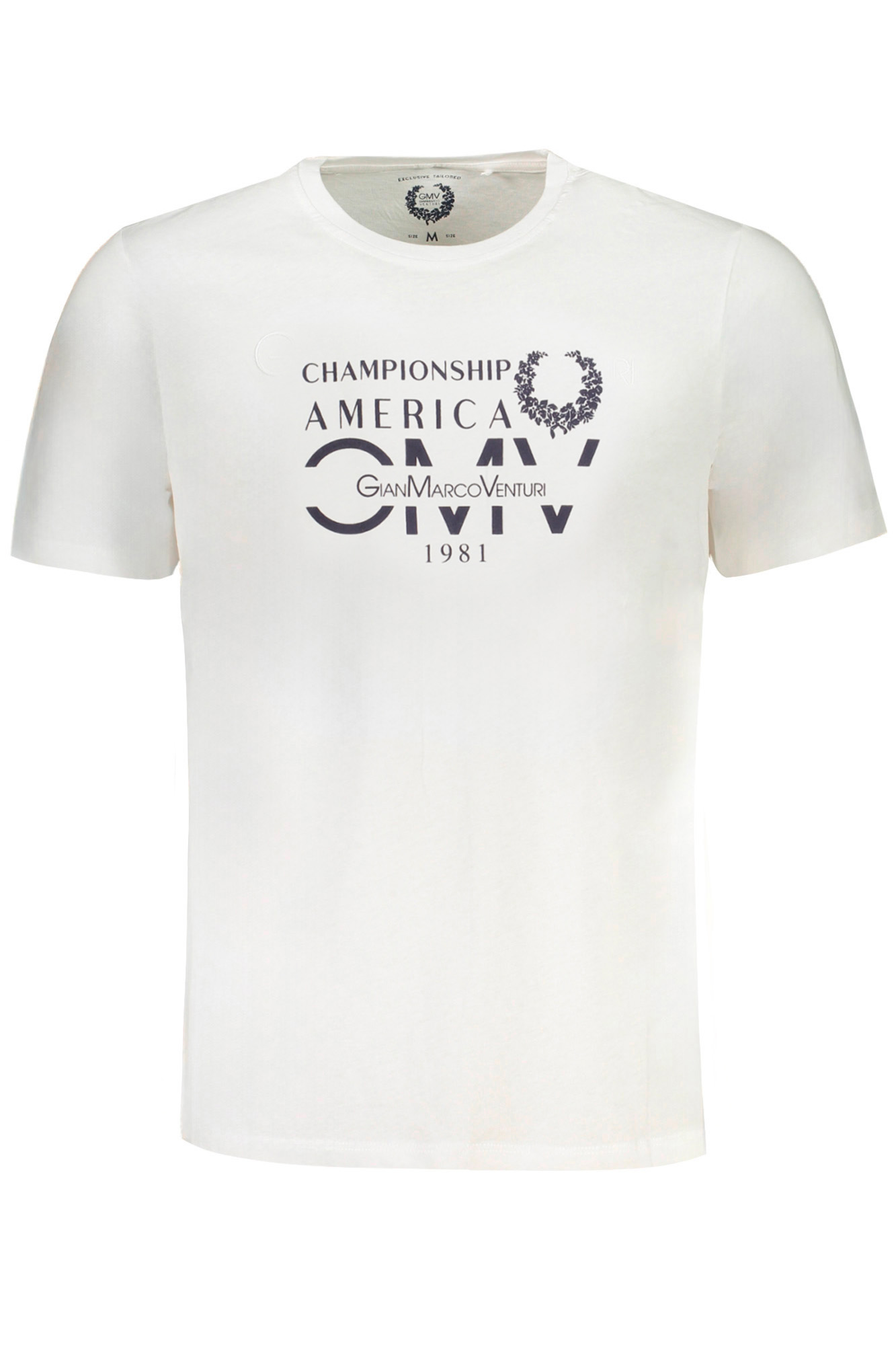 T-shirt GIAN MARCO VENTURI για άνδρες – Λευκό
