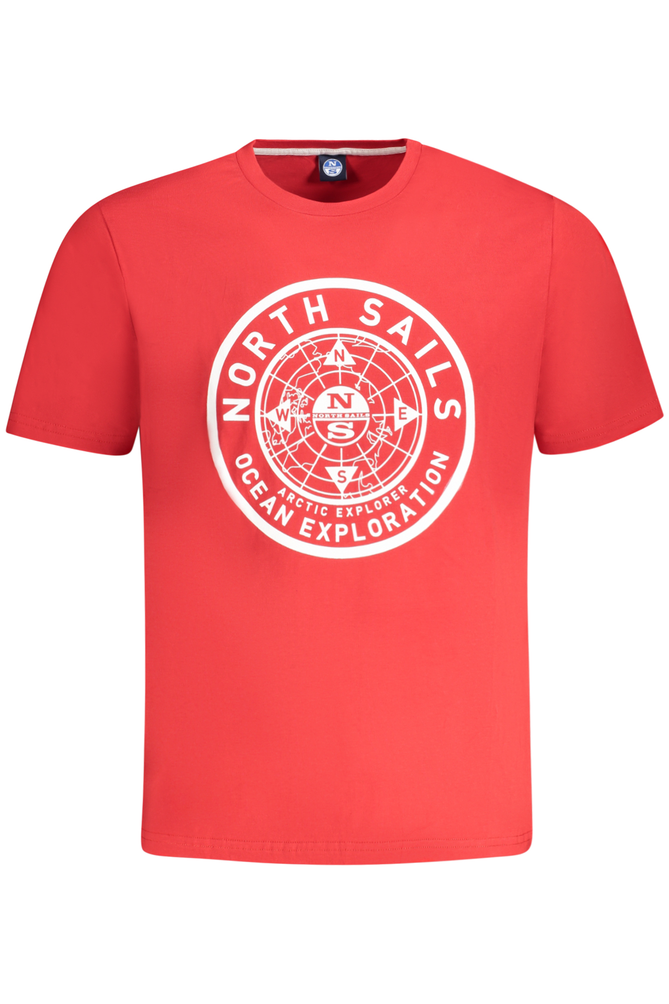 T-shirt NORTH SAILS για άνδρες – Κόκκινο