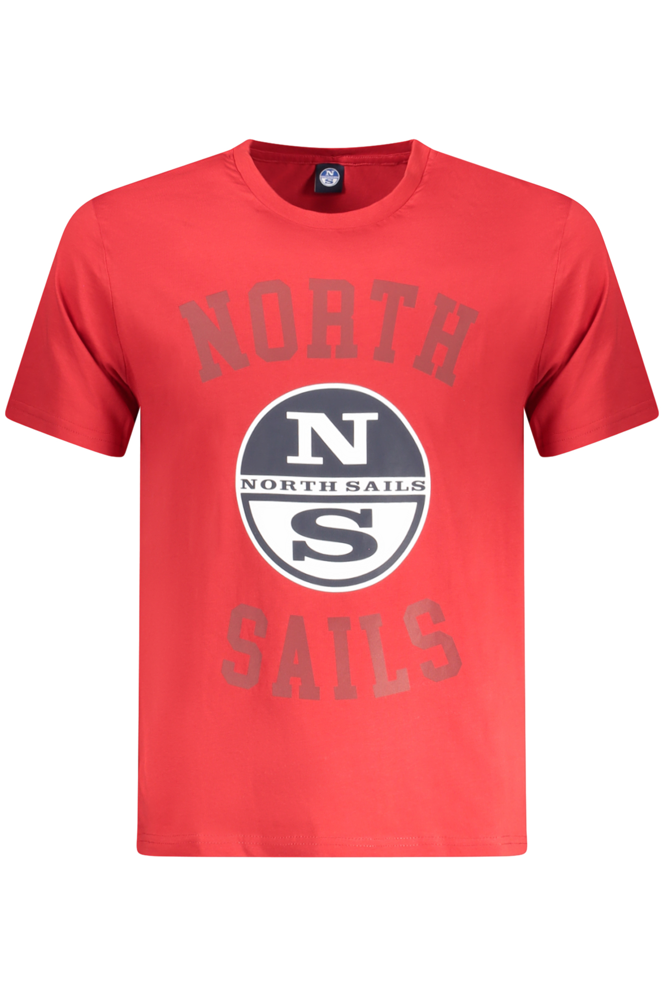 T-shirt NORTH SAILS για άνδρες – Κόκκινο