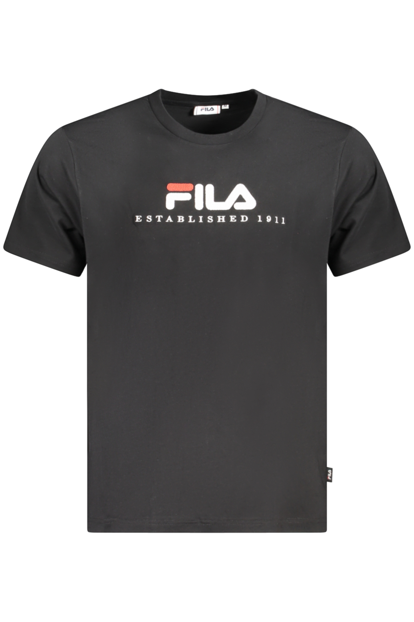 T-shirt FILA για άνδρες – Μαύρο