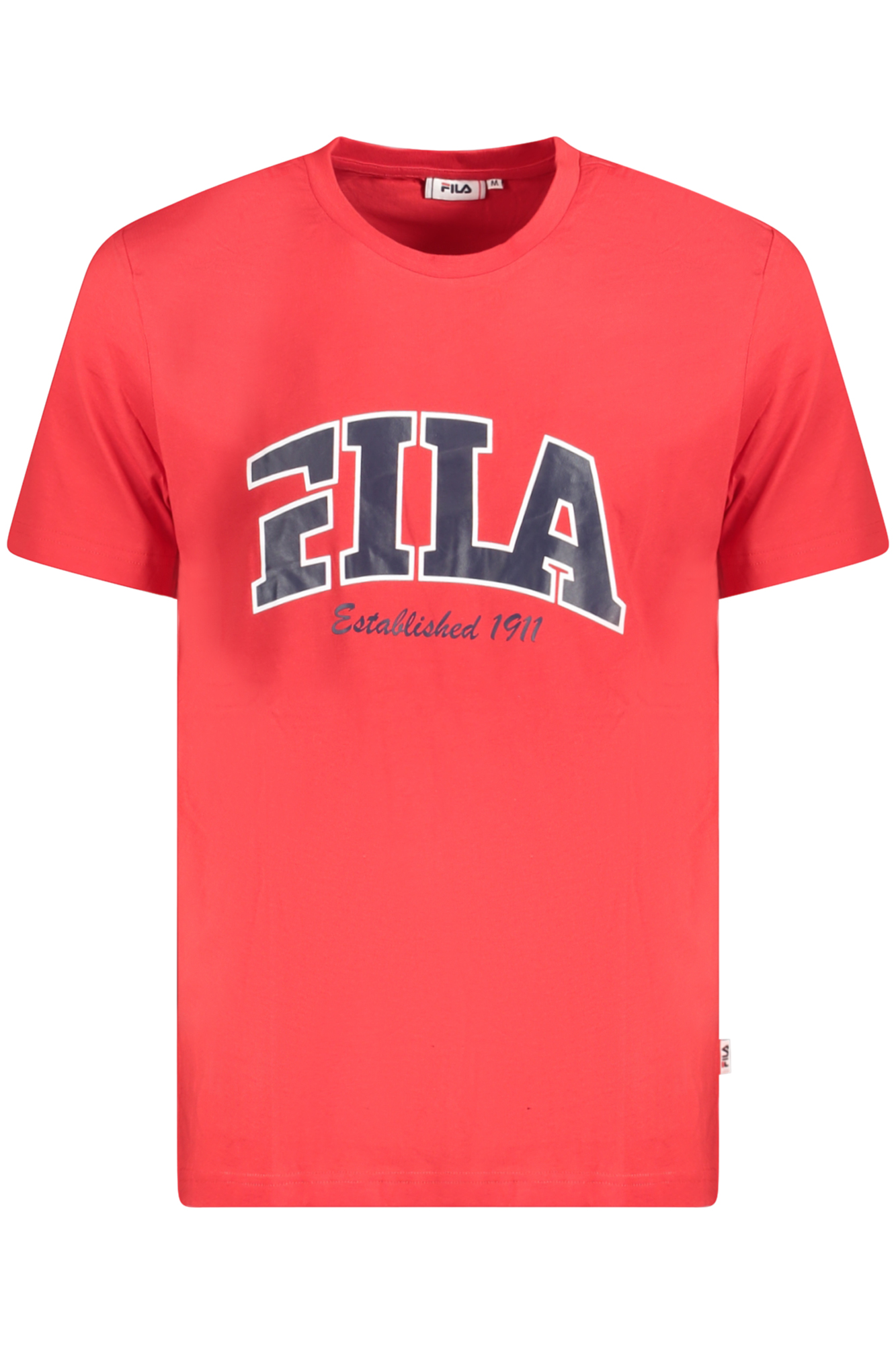 T-shirt FILA για άνδρες – Κόκκινο