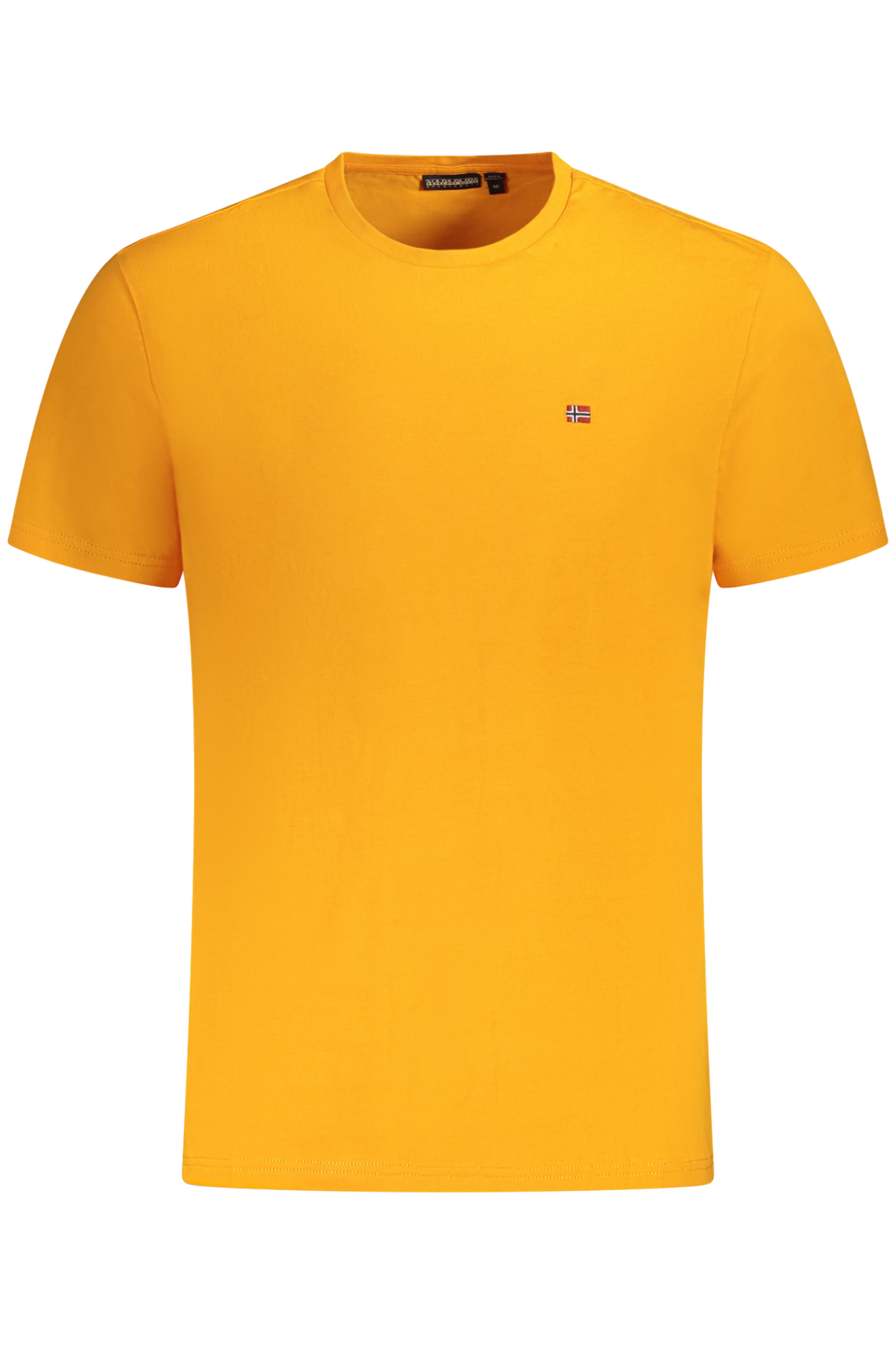 T-shirt Napapijri για άνδρες – Πορτοκαλί
