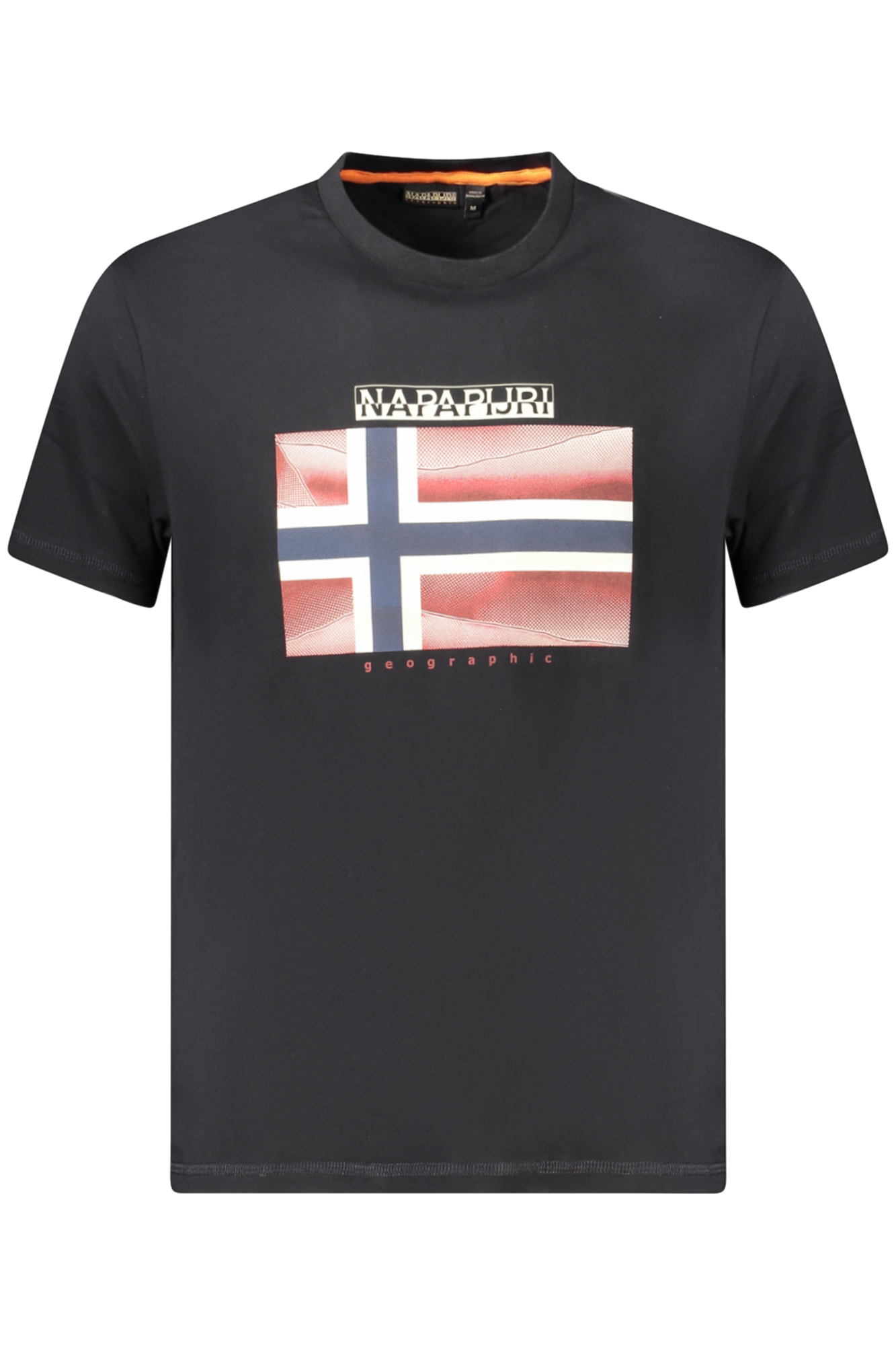 T-shirt Napapijri για άνδρες – Μαύρο