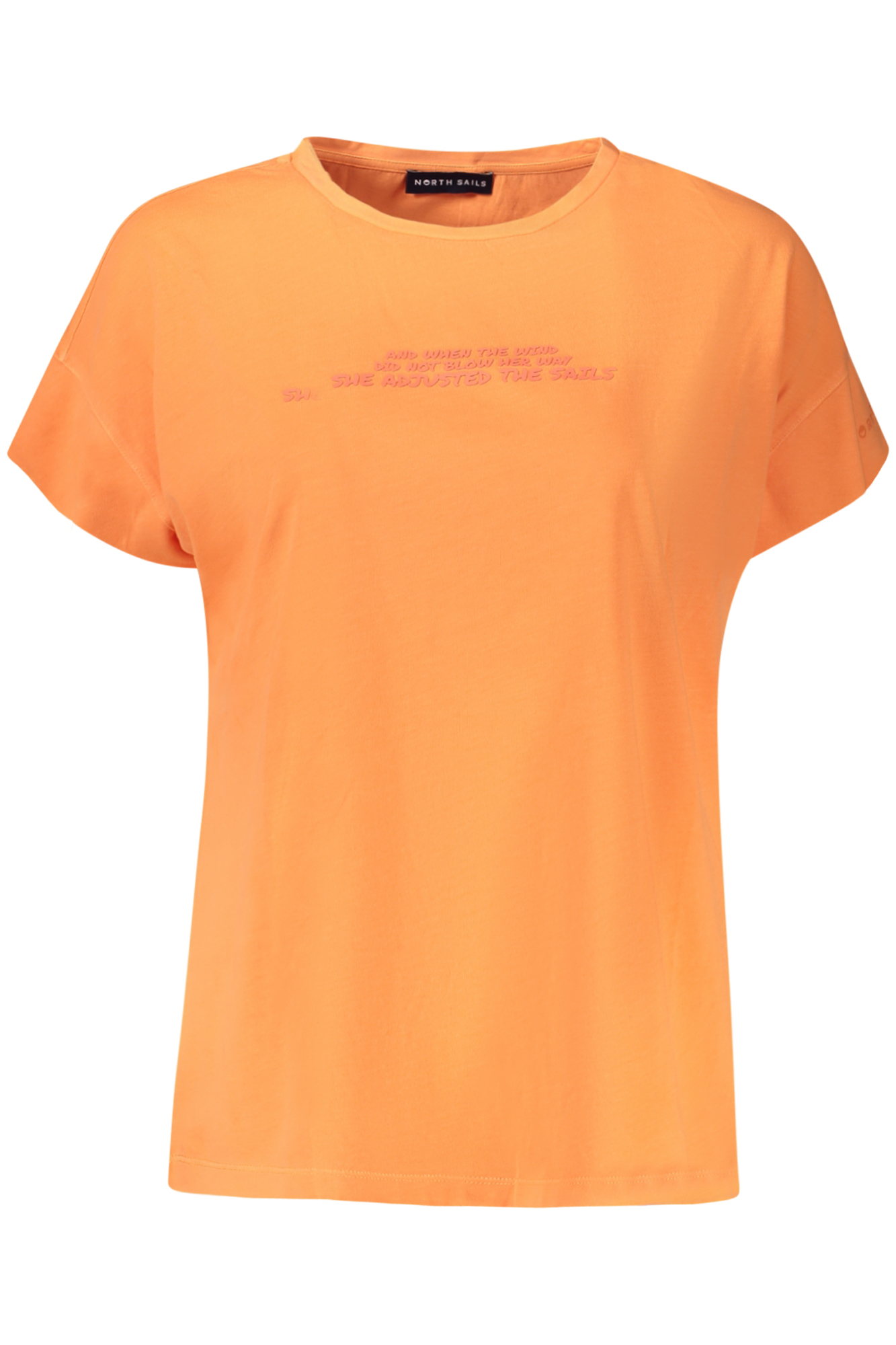 T-shirt North Sails για γυναίκες – Πορτοκαλί