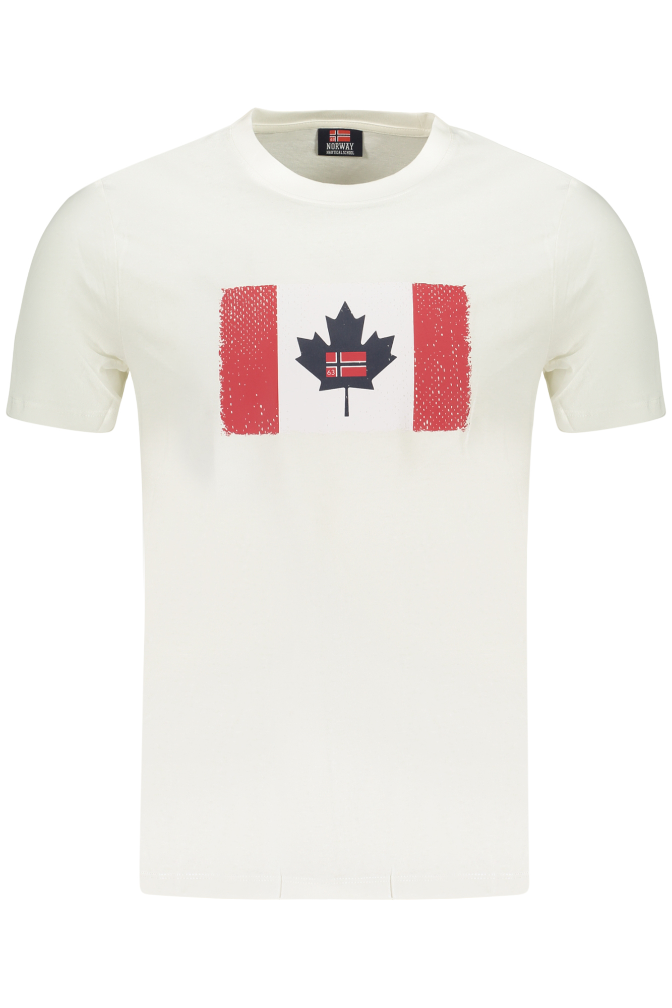 T-shirt Norway 1963 για άνδρες – Λευκό