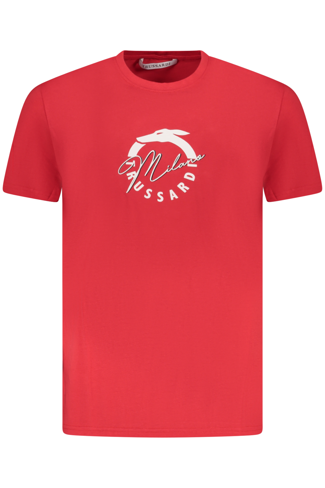 T-shirt TRUSSARDI για άνδρες – Κόκκινο