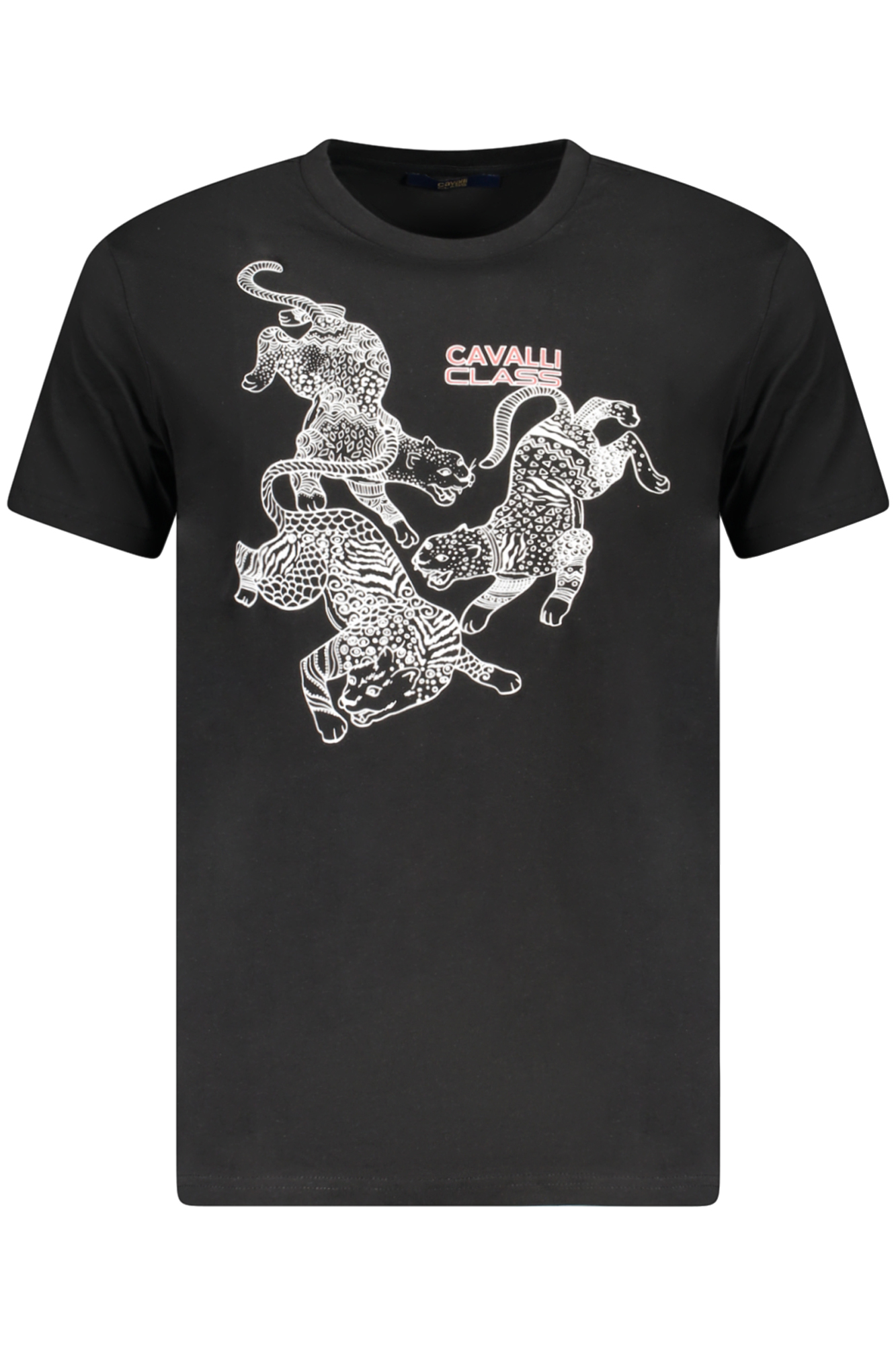 T-shirt CAVALLI CLASS για άνδρες – Μαύρο