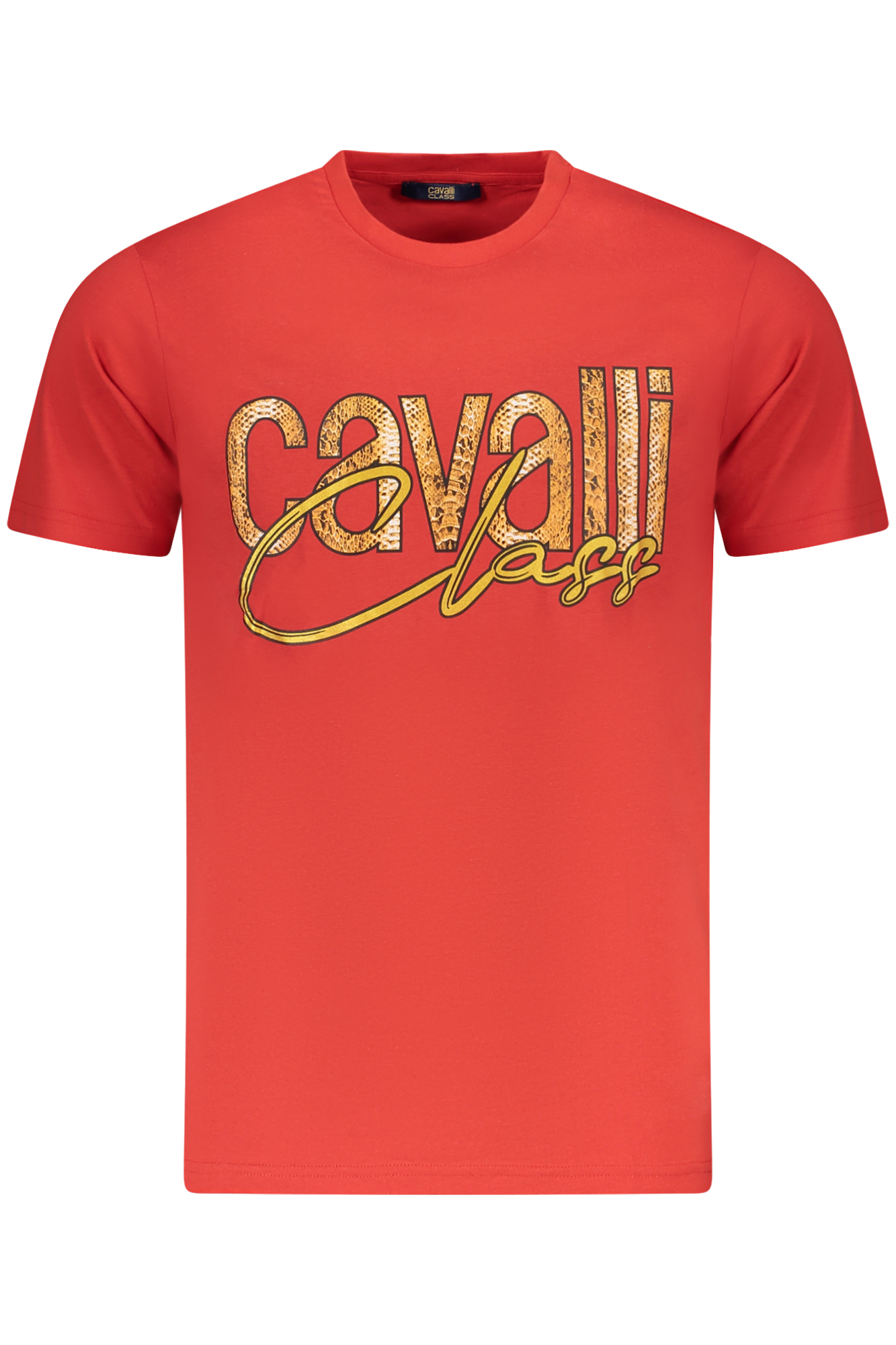 T-shirt Cavalli Class για άνδρες – Κόκκινο