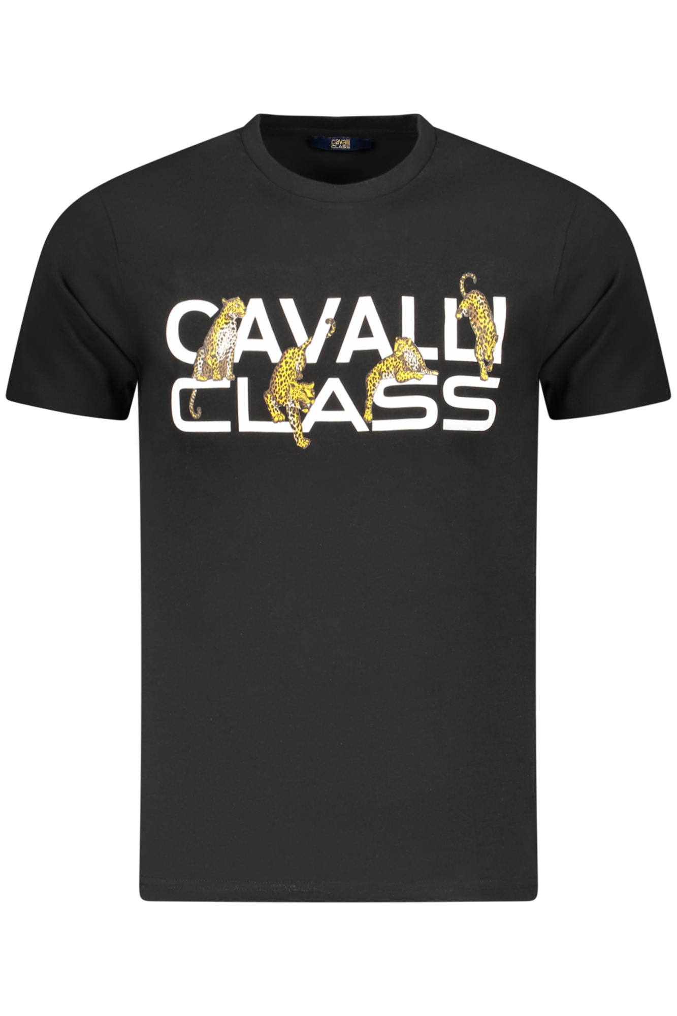 T-shirt CAVALLI CLASS για άνδρες – Μαύρο