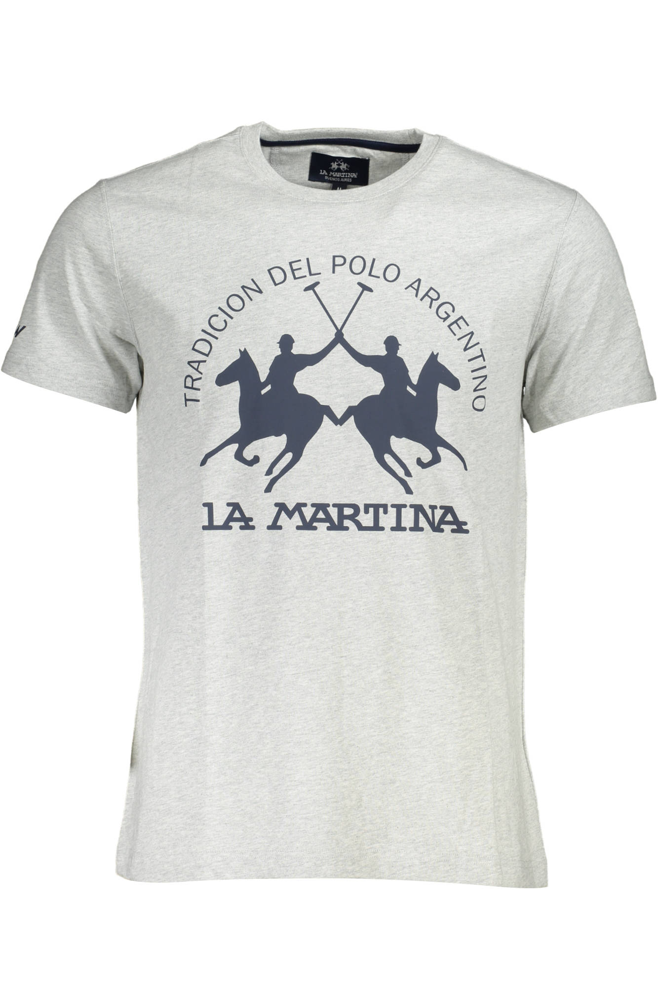 T-shirt LA MARTINA για άνδρες – Γκρι