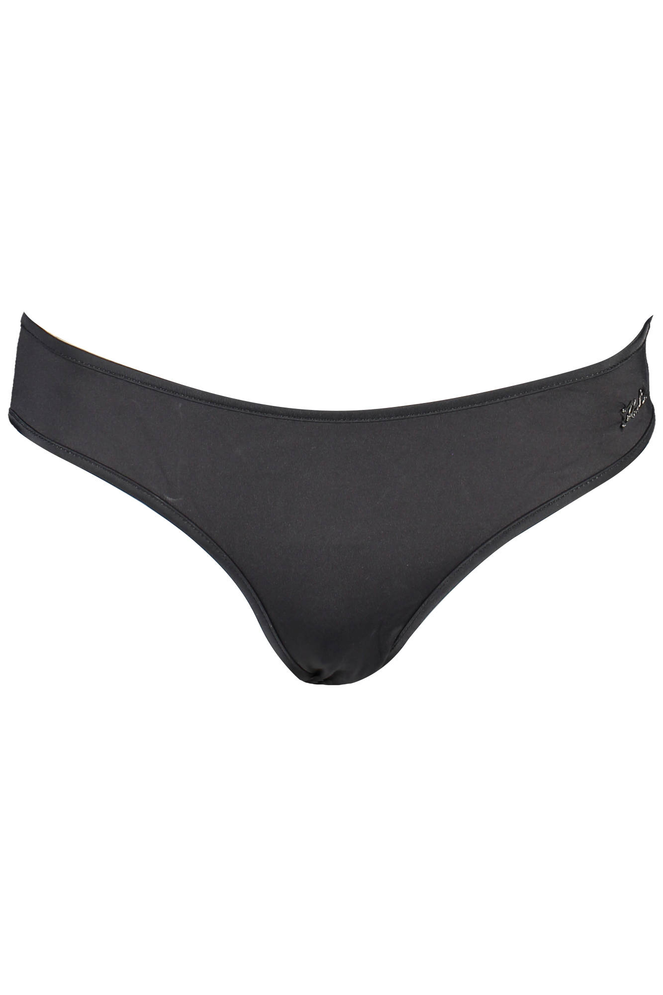 Μαγιό Karl Lagerfeld Beachwear για γυναίκες – Μαύρο