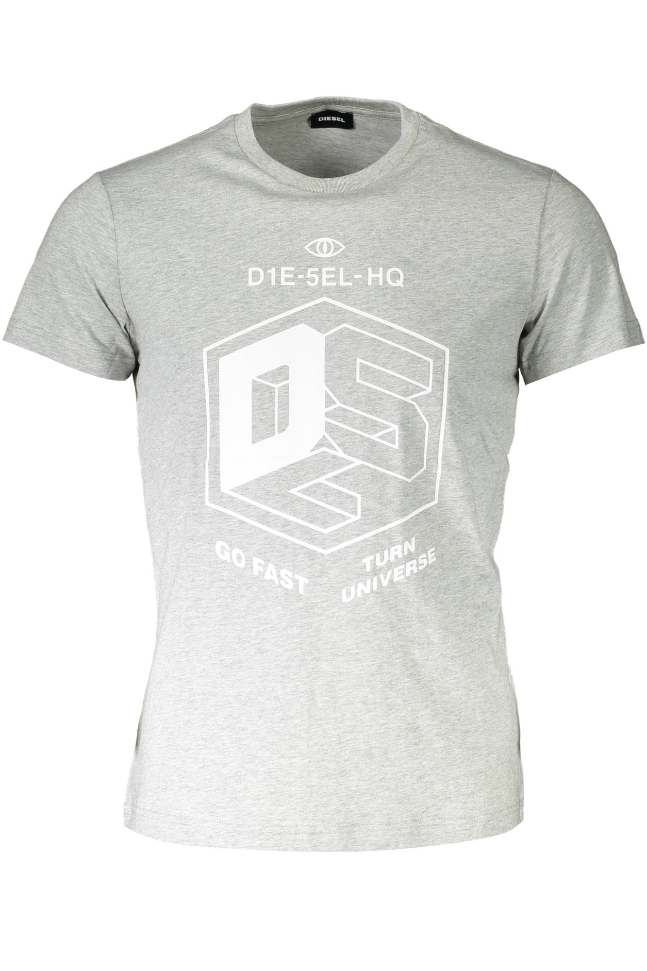 T-shirt DIESEL για άνδρες – Γκρι