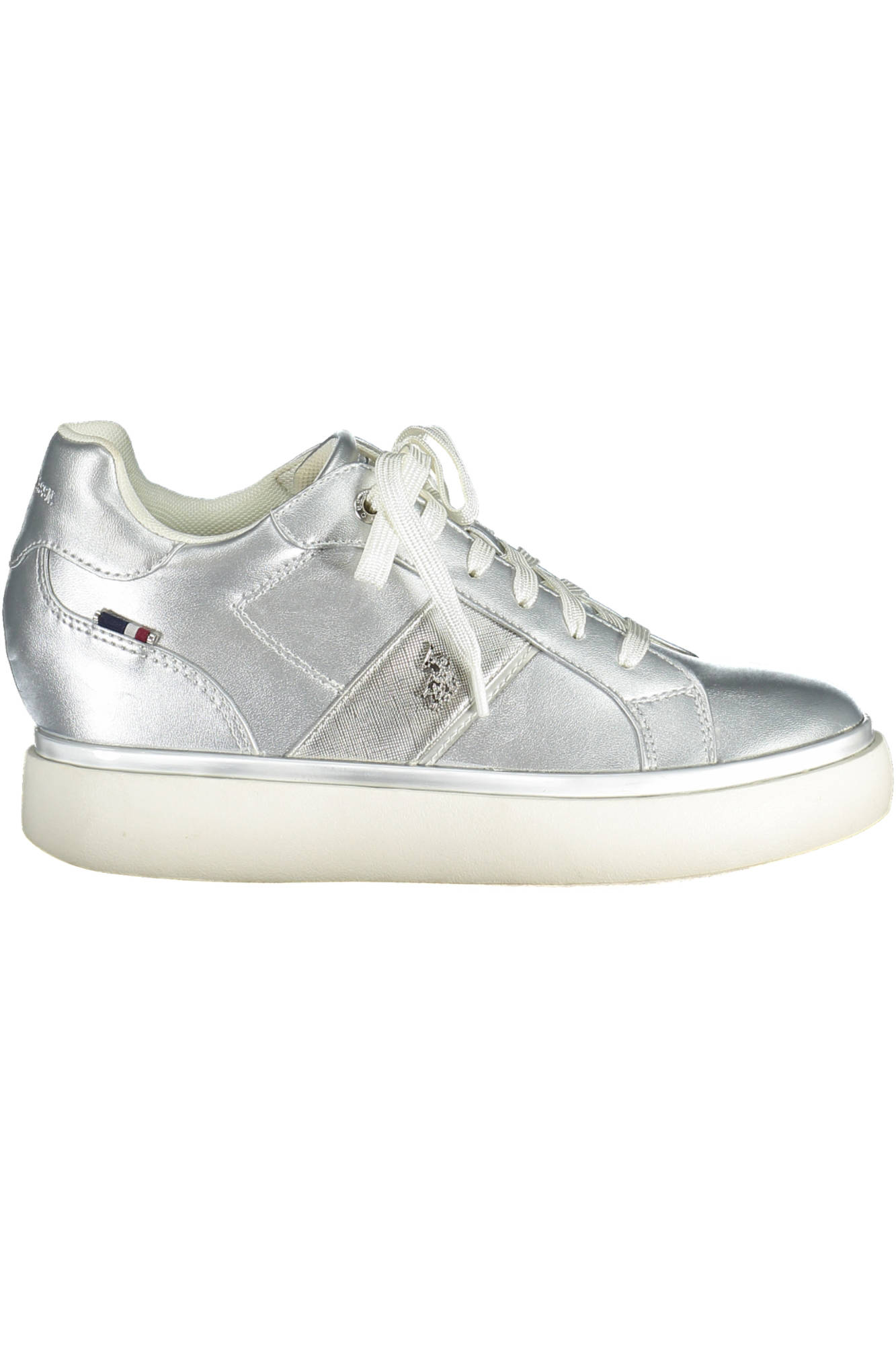 Sneakers U.S. POLO ASSN. για γυναίκες – Ασημί